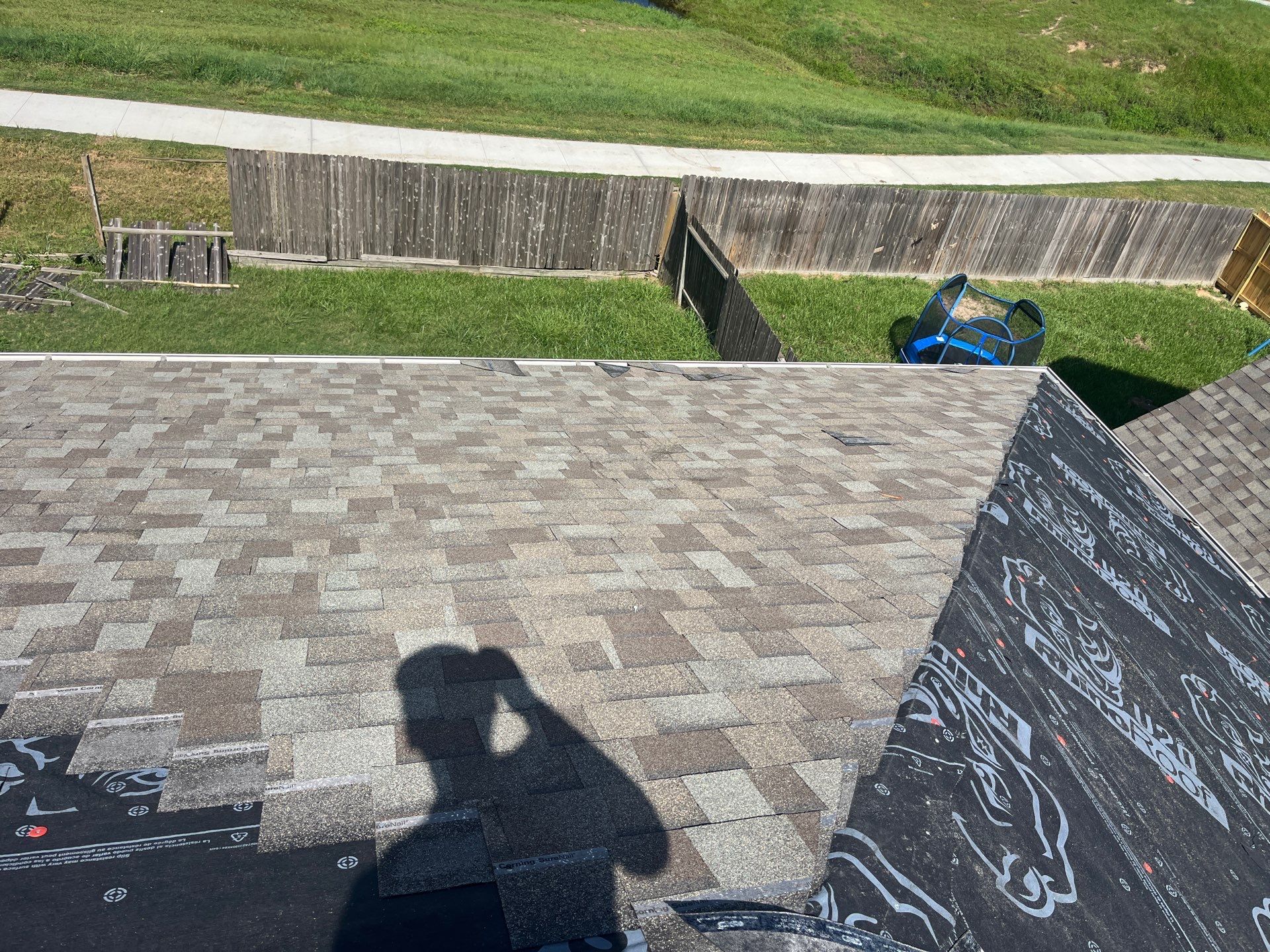 Residential Roofing Installation using Owen's Corning Duration (Lifetime) Shingles by Roof Repair Company