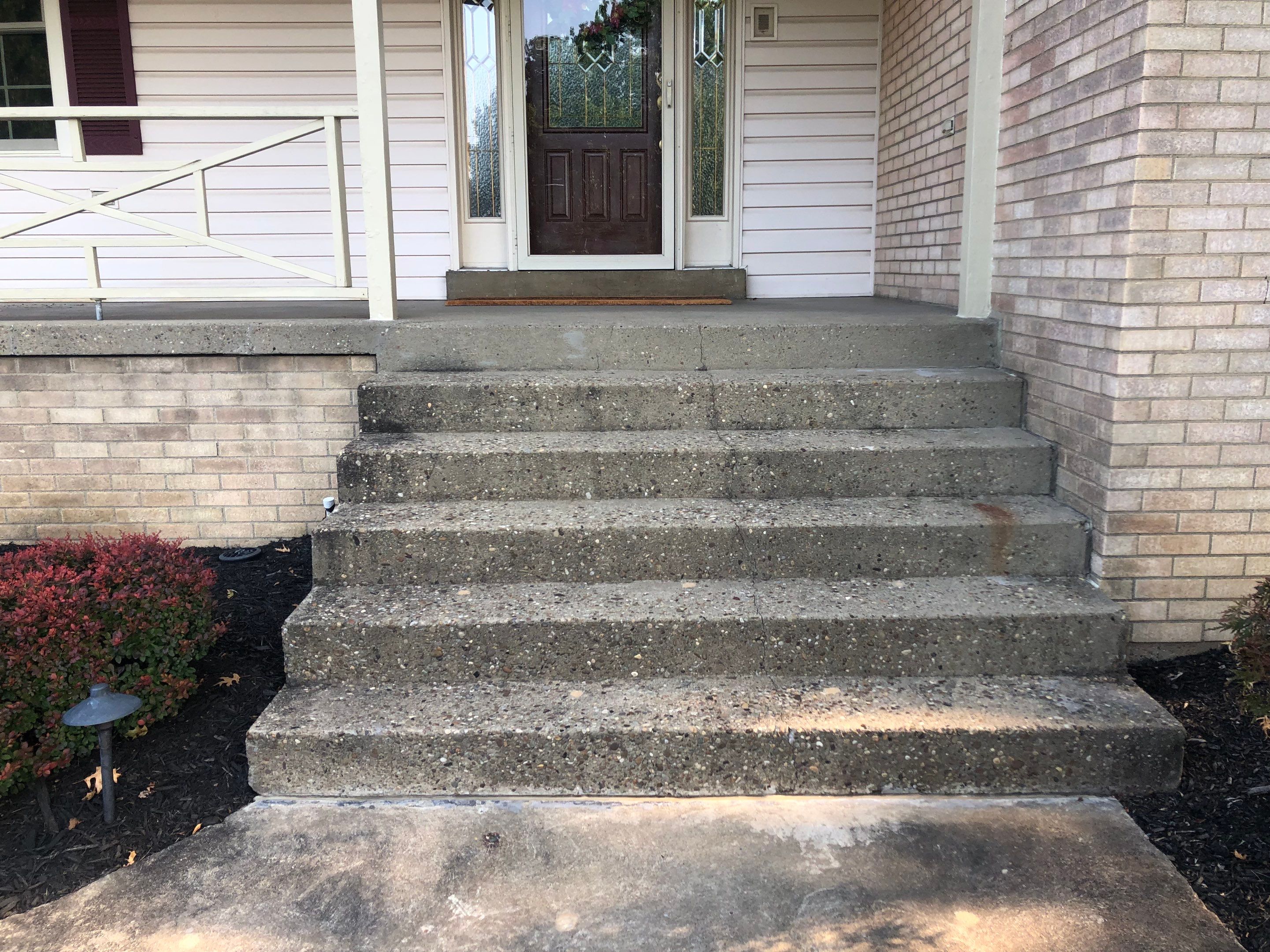 Porch, steps and Garage Project in Crafton by Floors in a Day, Inc