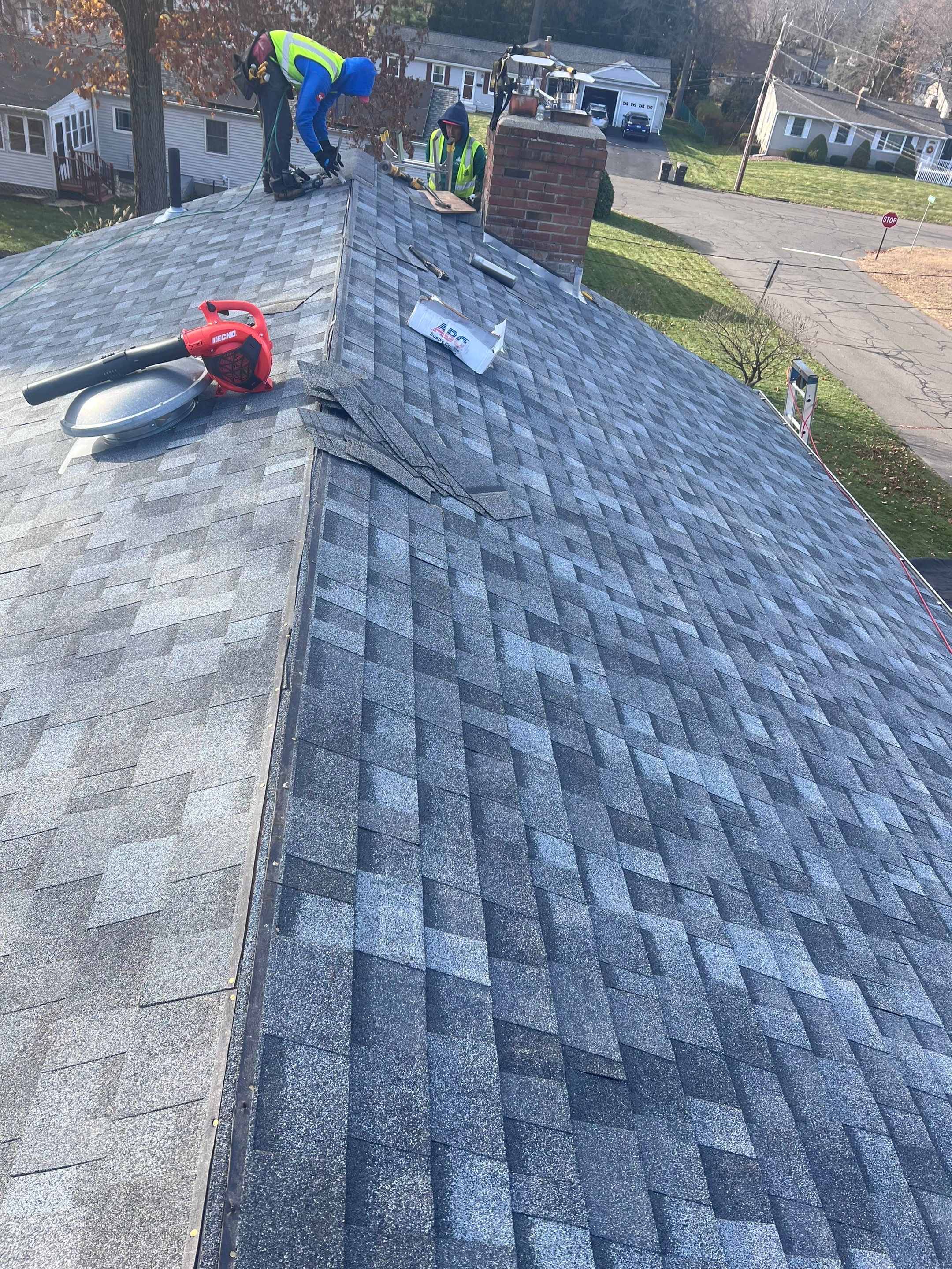 Owens Corning Duration: Slatestone Gray in Enfield by Golden Shield Roofing