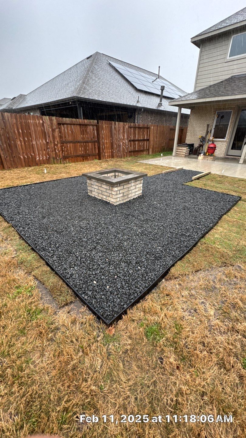 🔥✨ Mrs. Kim’s Patio Extension & Fire Pit Retreat by Texas Urban Elements