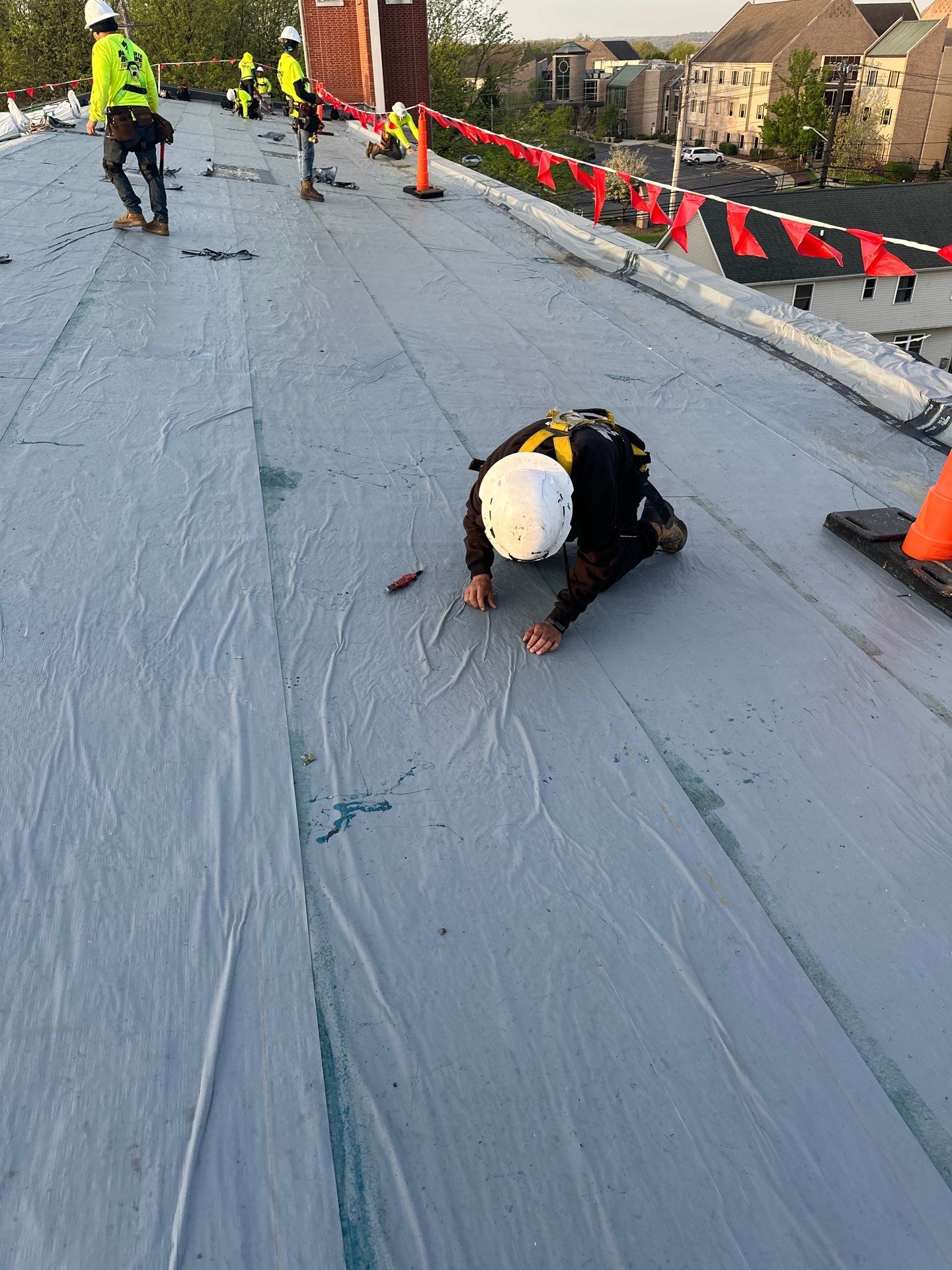 Commercial Roofing using Commercial by Absolute Roofing and Construction
