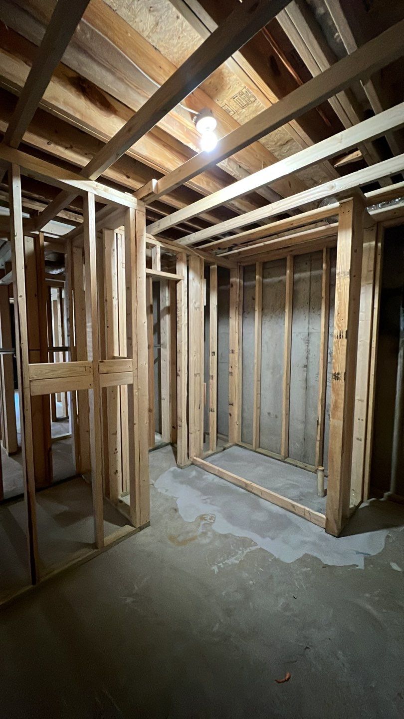 Modern Basement Finishing Project in Acworth Featuring Custom Wet Bar by Swift Home Renovations