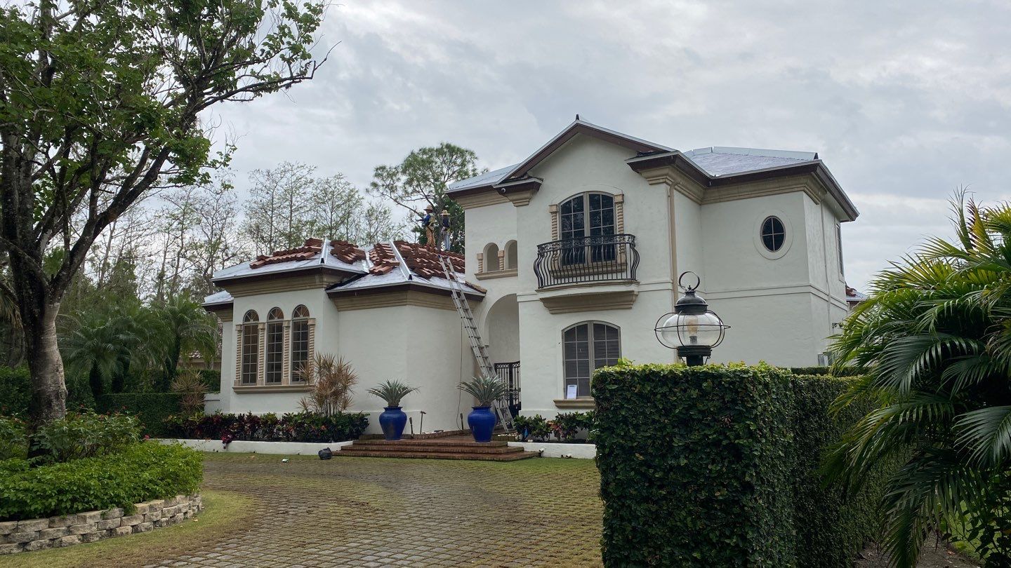 Residential Concrete Tile Replacement in Naples, FL by International Roofing
