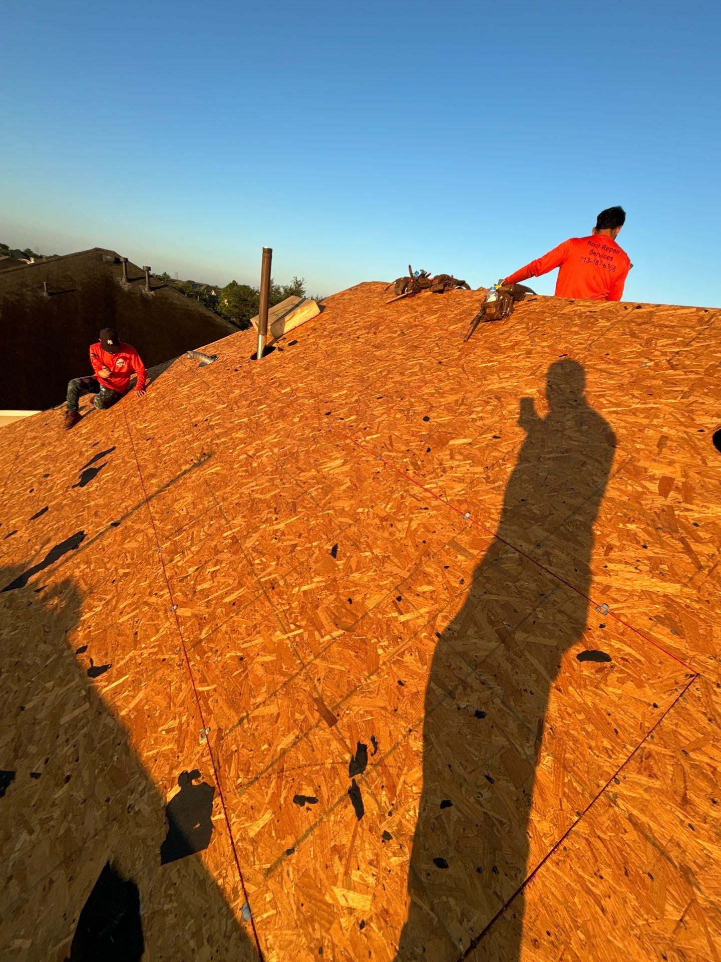 Residential Roofing Installation using Owen's Corning Duration (Lifetime) Shingles by Roof Repair Company