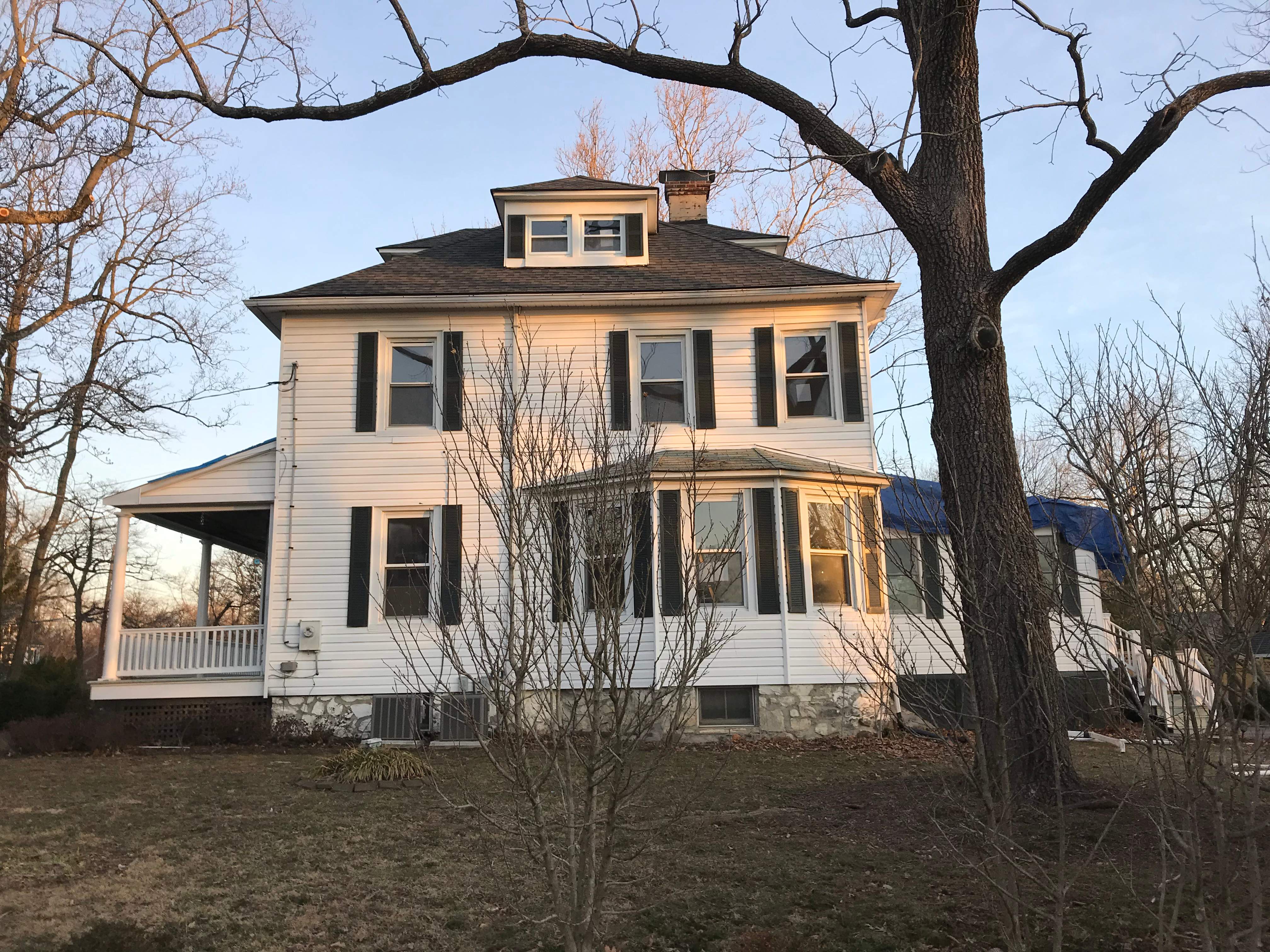 Residential Roofing Installation using Max Def Pewterwood by Alpha Design Services