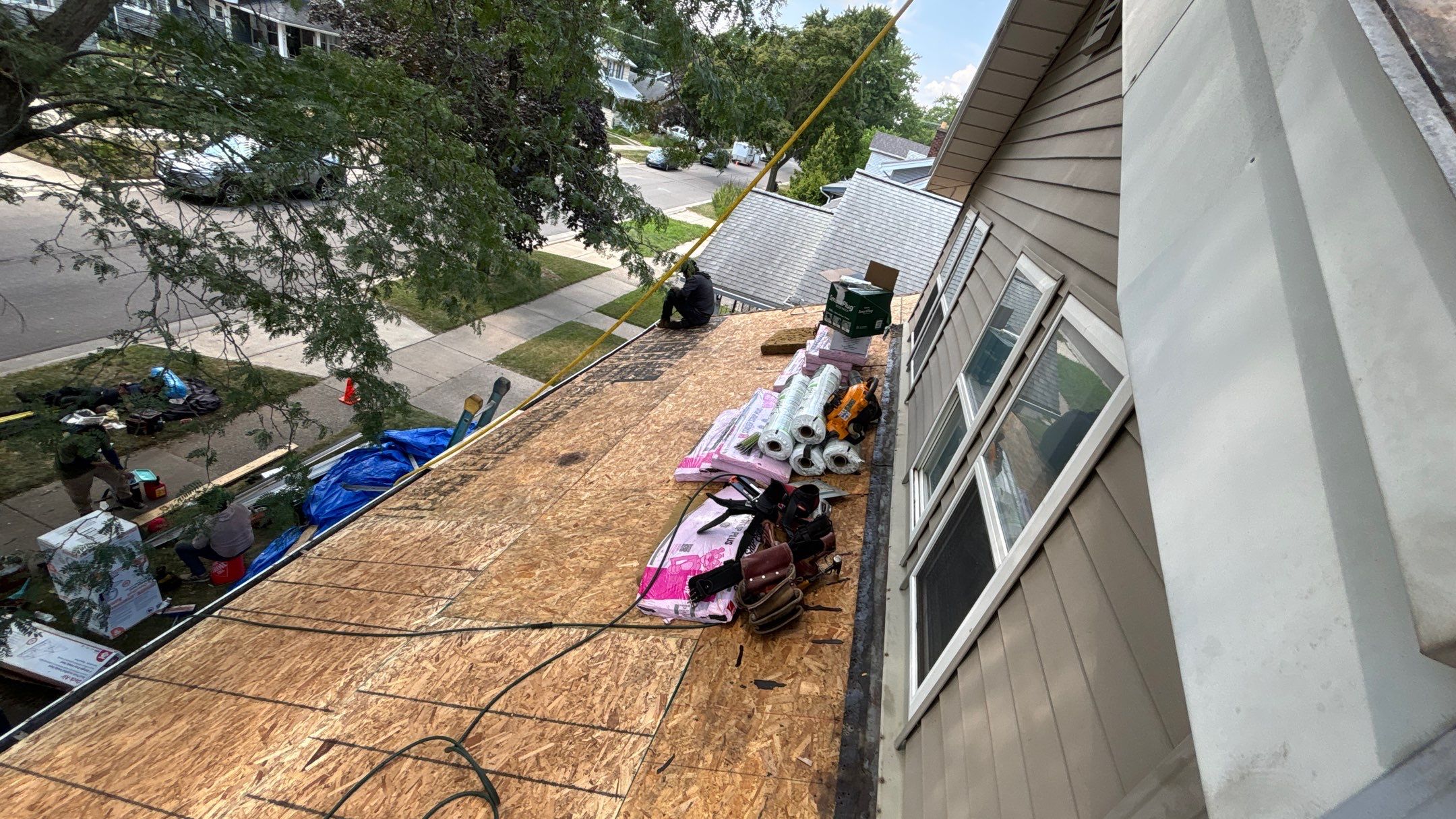 Roof Replacement using Owens Corning Driftwood by 180 Contractors