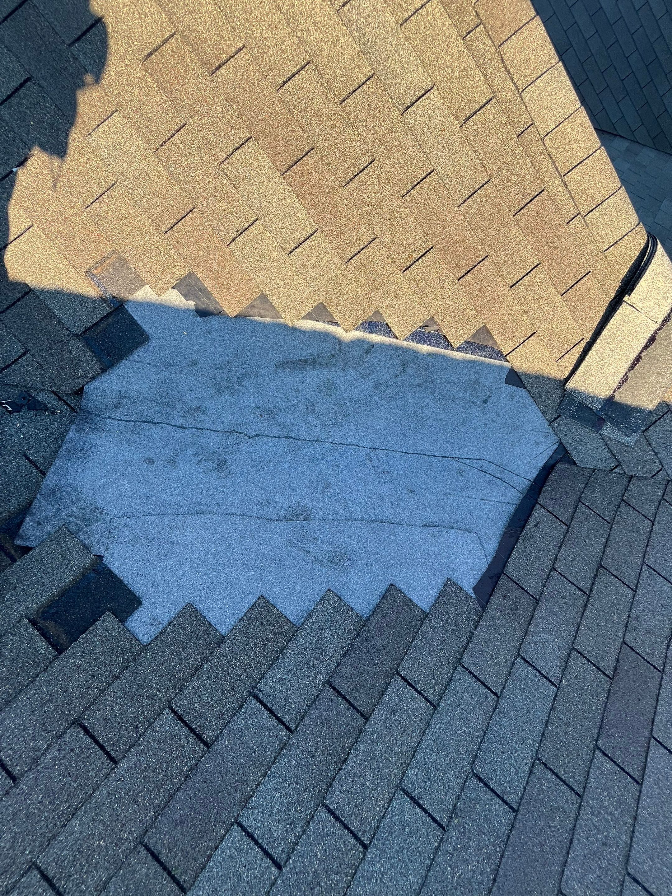 Hail Damage using Owen's Corning Duration (Lifetime) Shingles by Roof Repair Company
