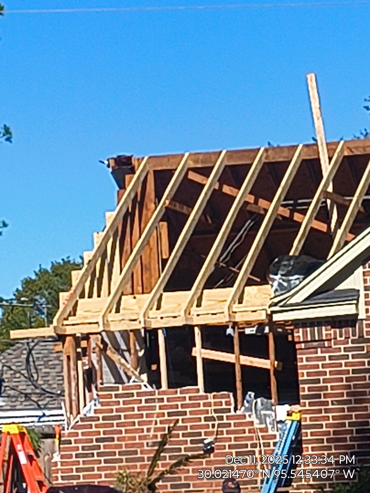 Project in Spring, TX by True Line Roofing and Exteriors