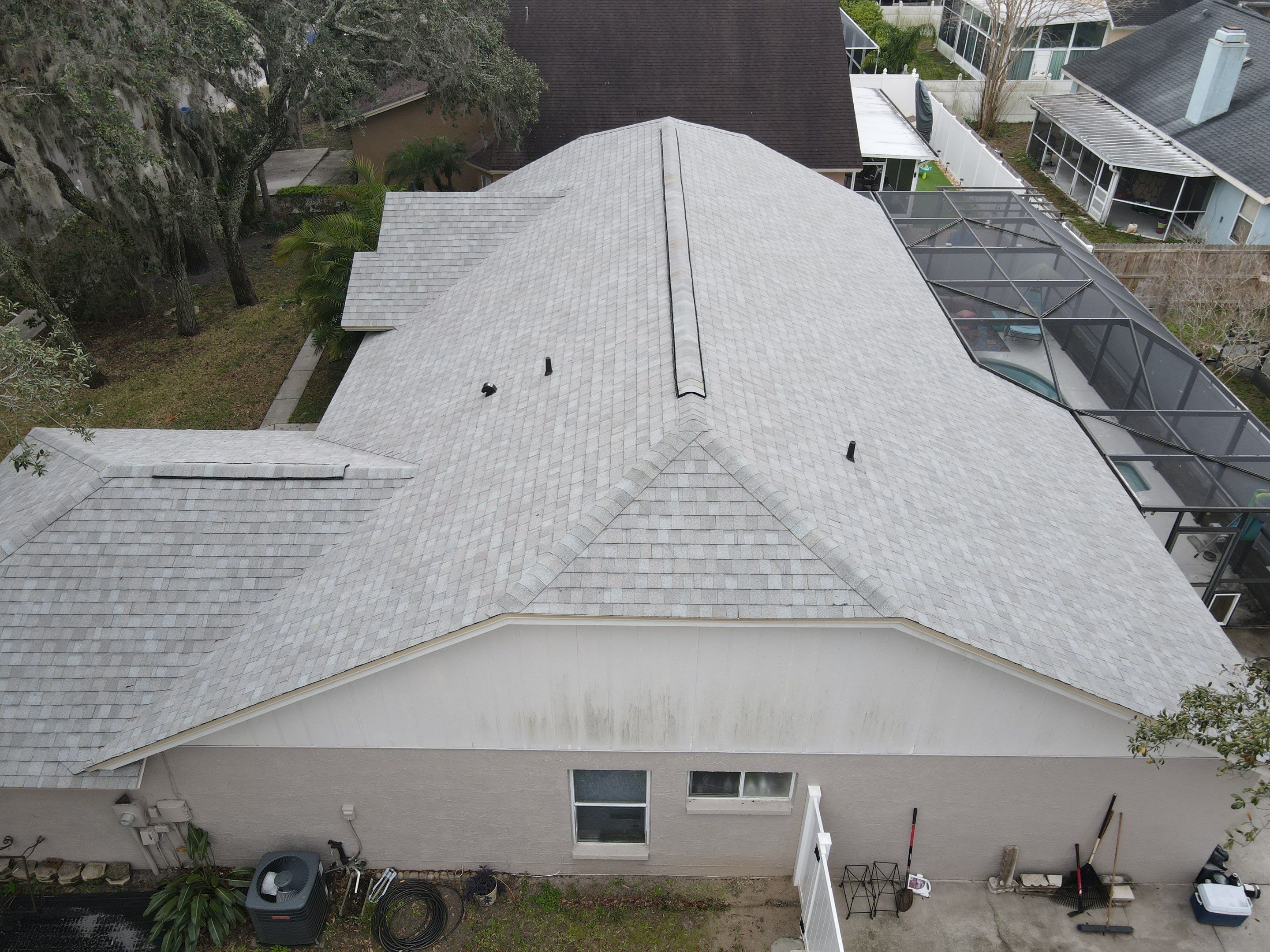 Roof replacement in Valrico, FL. by Steadfast Roofing 