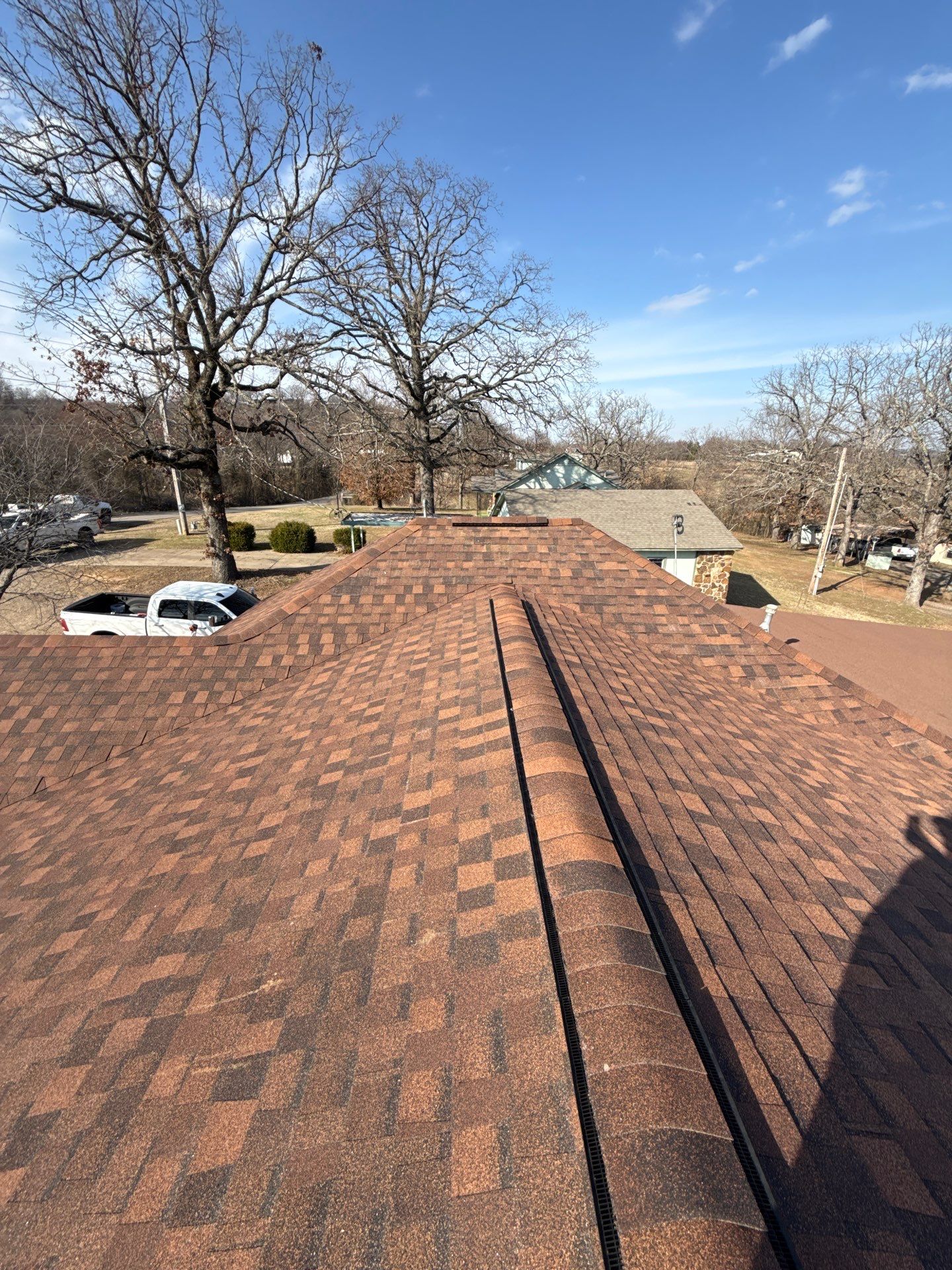 Rustic Hickory Shingles & SBS Cap & Base by In & Out Construction & Remodeling, LLC