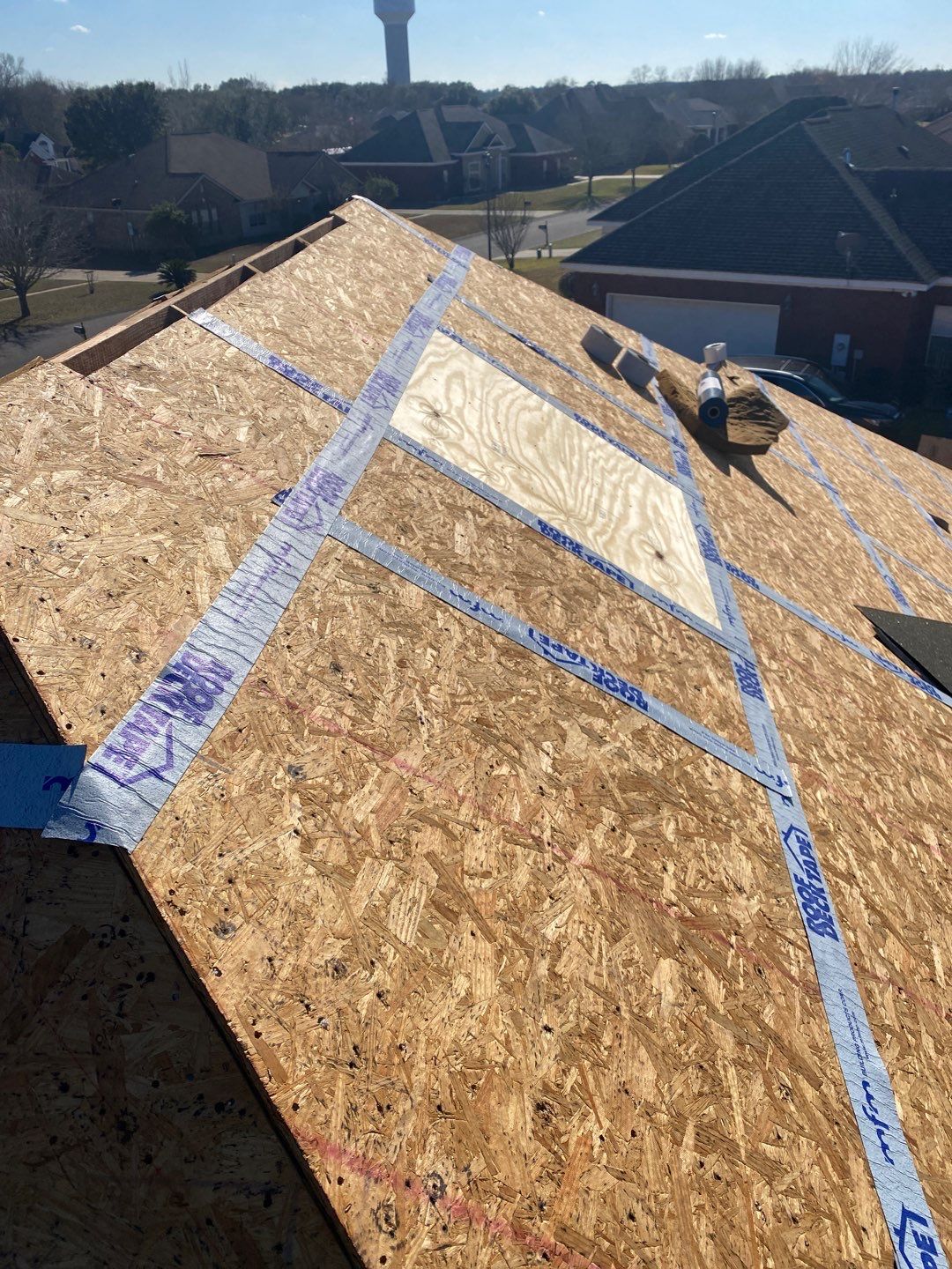 Residential Roofing Installation using Roof Replacement by American Roofing & Construction LLC