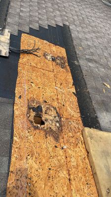 Hail Damage using Owen's Corning Duration (Lifetime) Shingles
