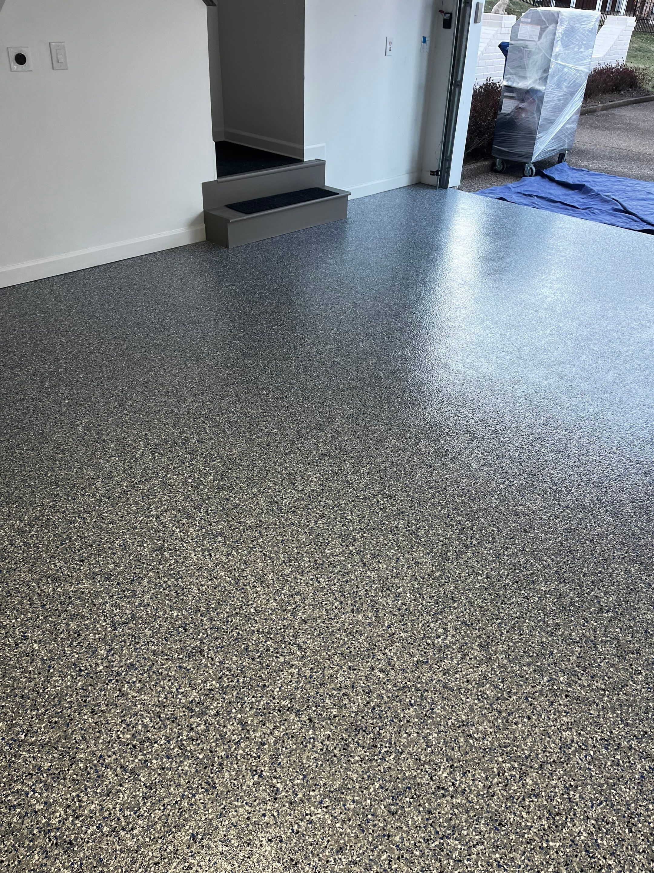 Garage Floor Coating using Steamboat by My Garage Floor Guys