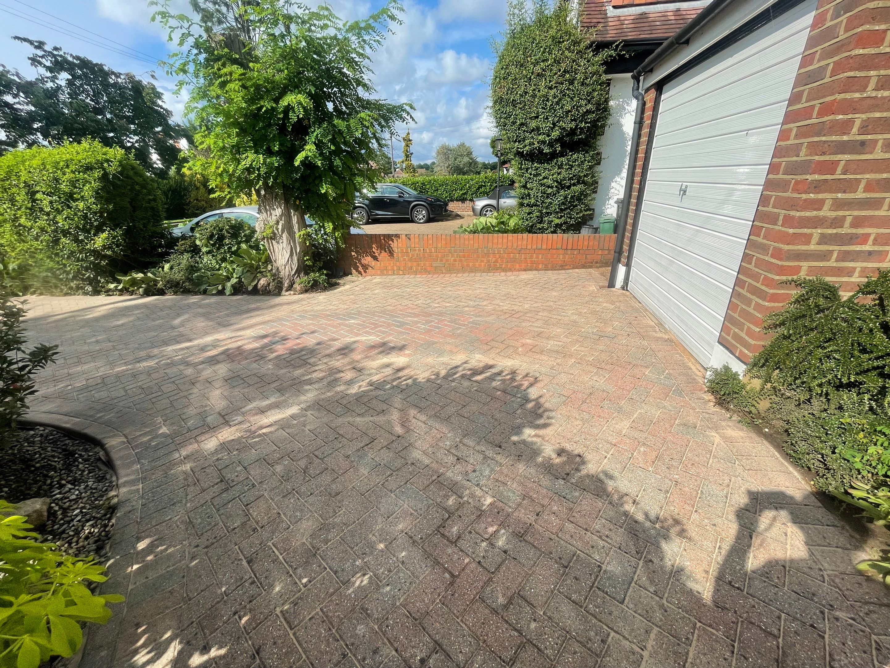 Roof and Driveway Clean using Honda 15lpm Low Pressure Washing Machine by Ges Exterior Cleaning ltd