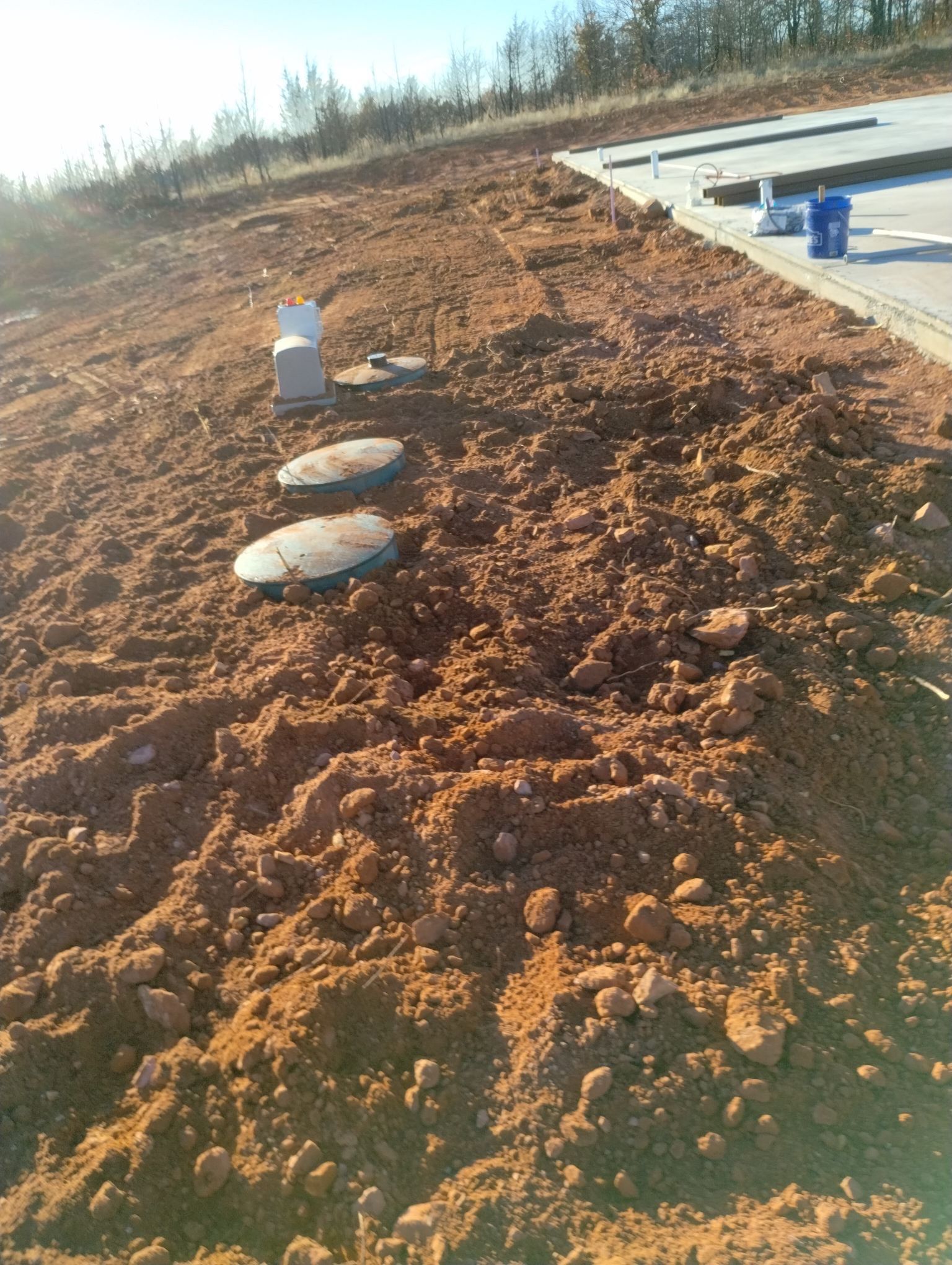 Aerobic System Installation by Cyclone Septics