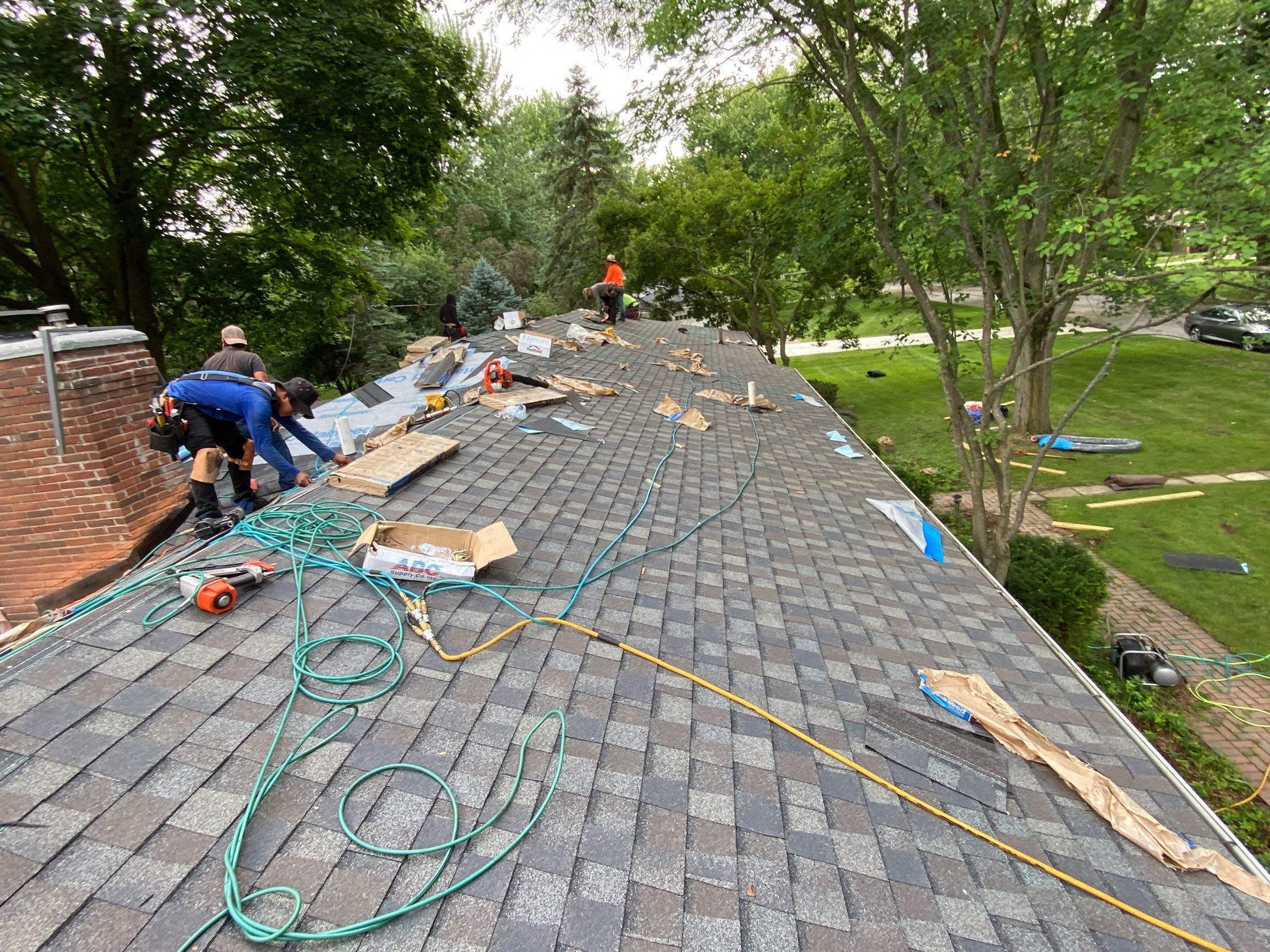 Roof Replacement using CertainTeed Landmark by 180 Contractors