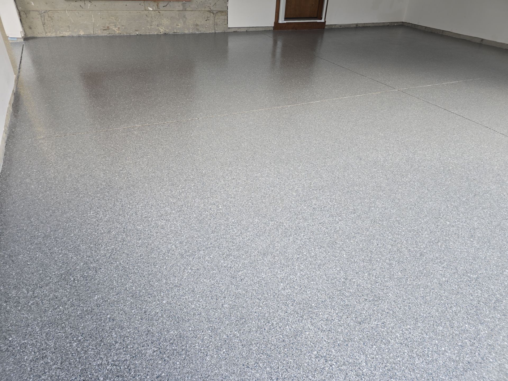 Garage Transformation using Canfield Hybrid  by Croc Coatings, LLC