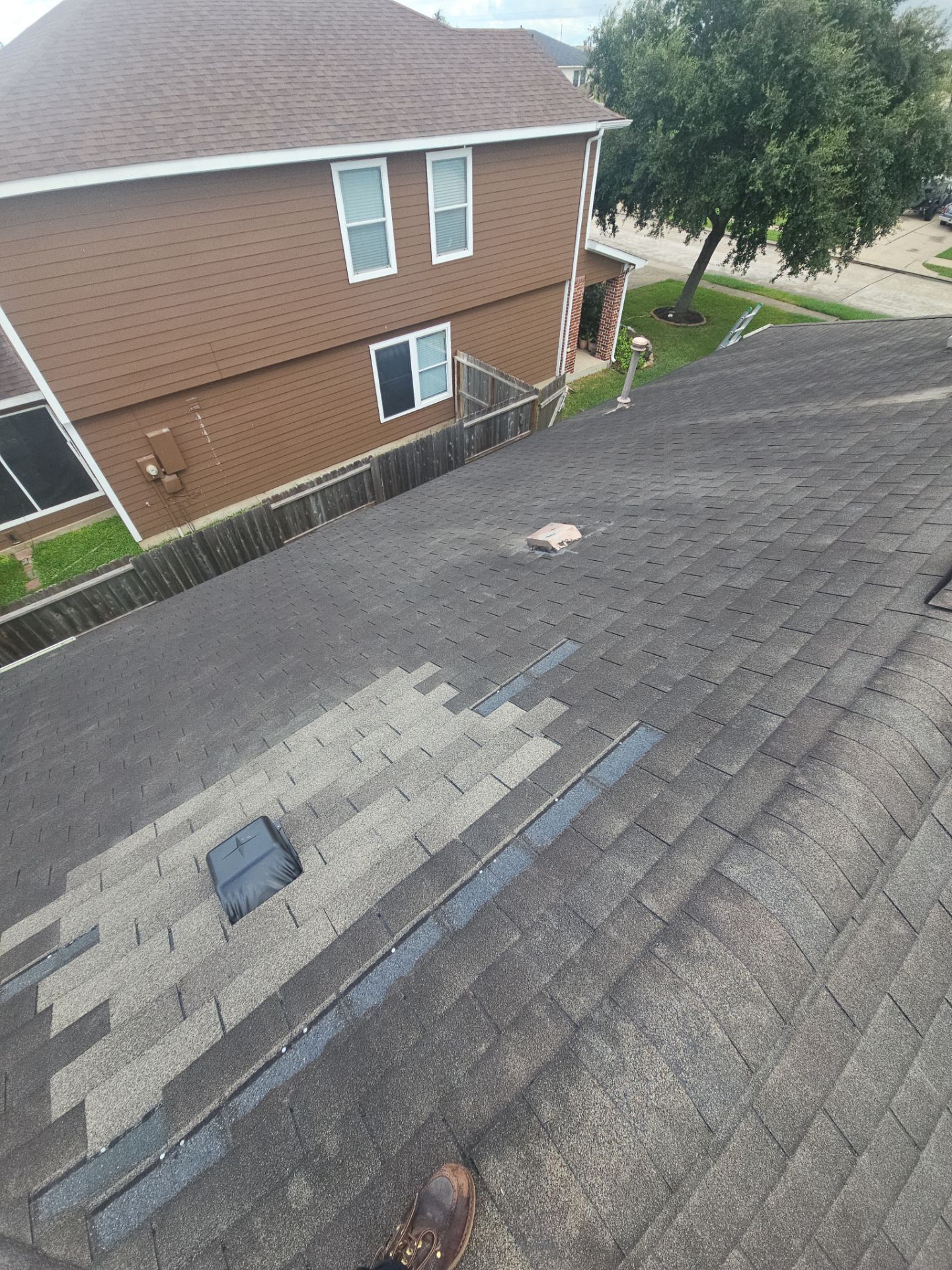 Residential Roofing Repair using Owen's Corning Duration (Lifetime) Shingles by Roof Repair Company