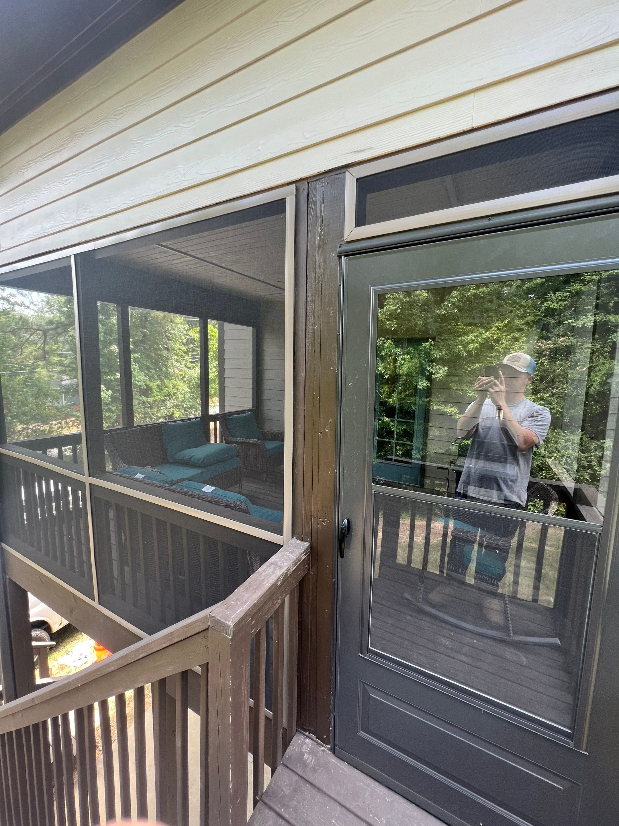 Woodhaven - Screen Porch by Pillar and Pine