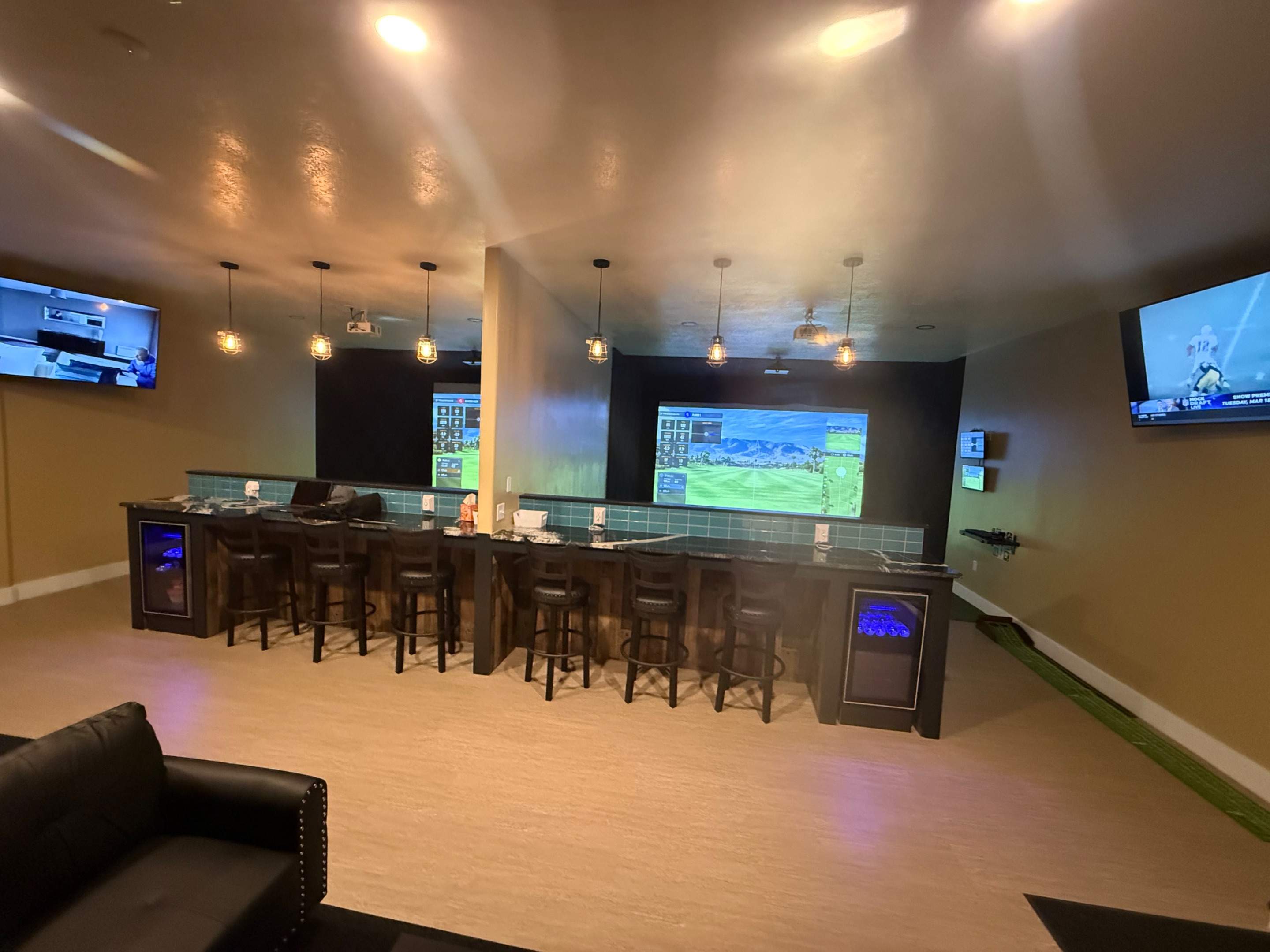 Aloha Golf and Coffee Lounge by H&H Electrical Services 
