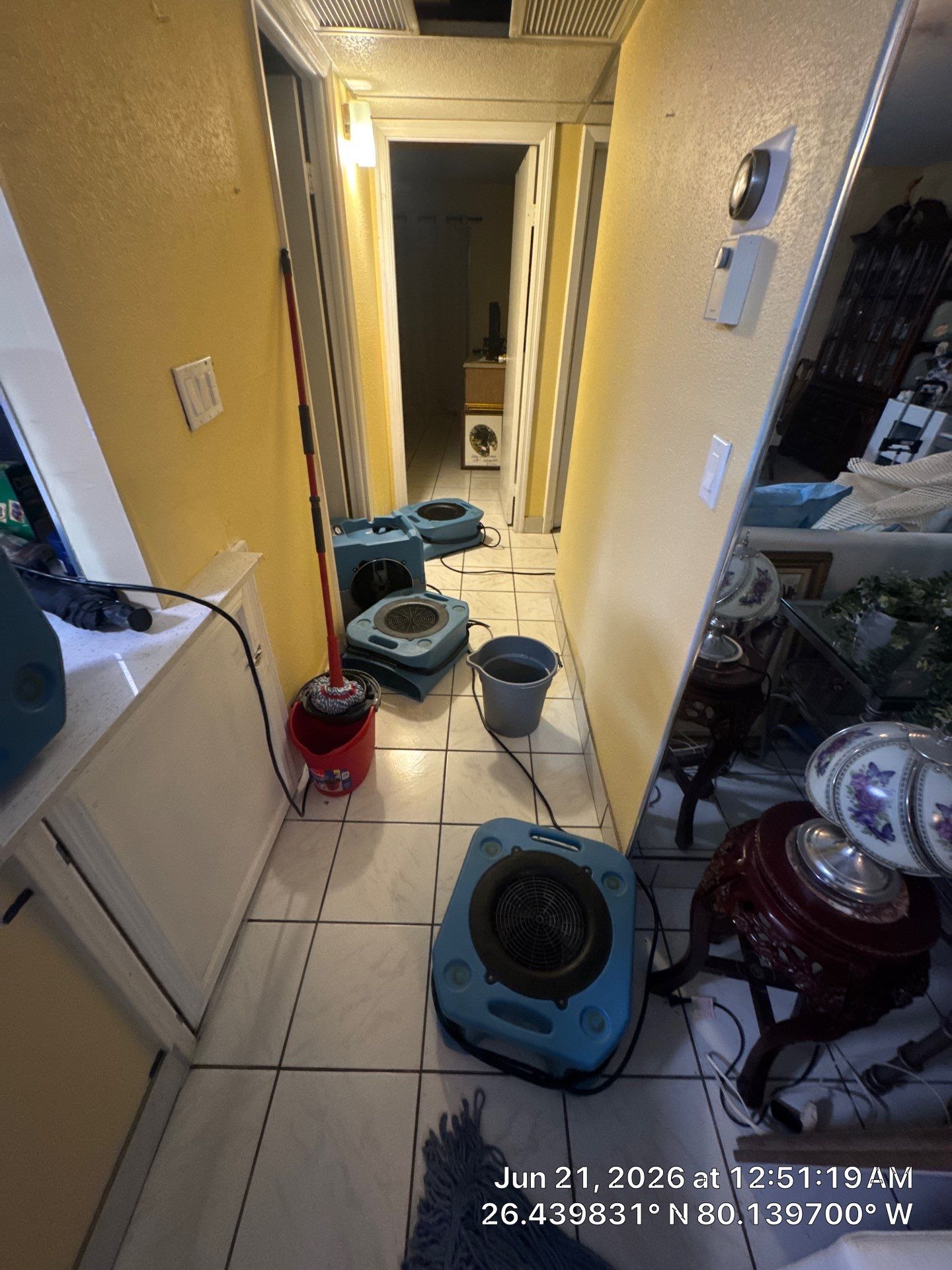 Water Damage Mitigation and Structural Drying in Delray Beach by SuperClean