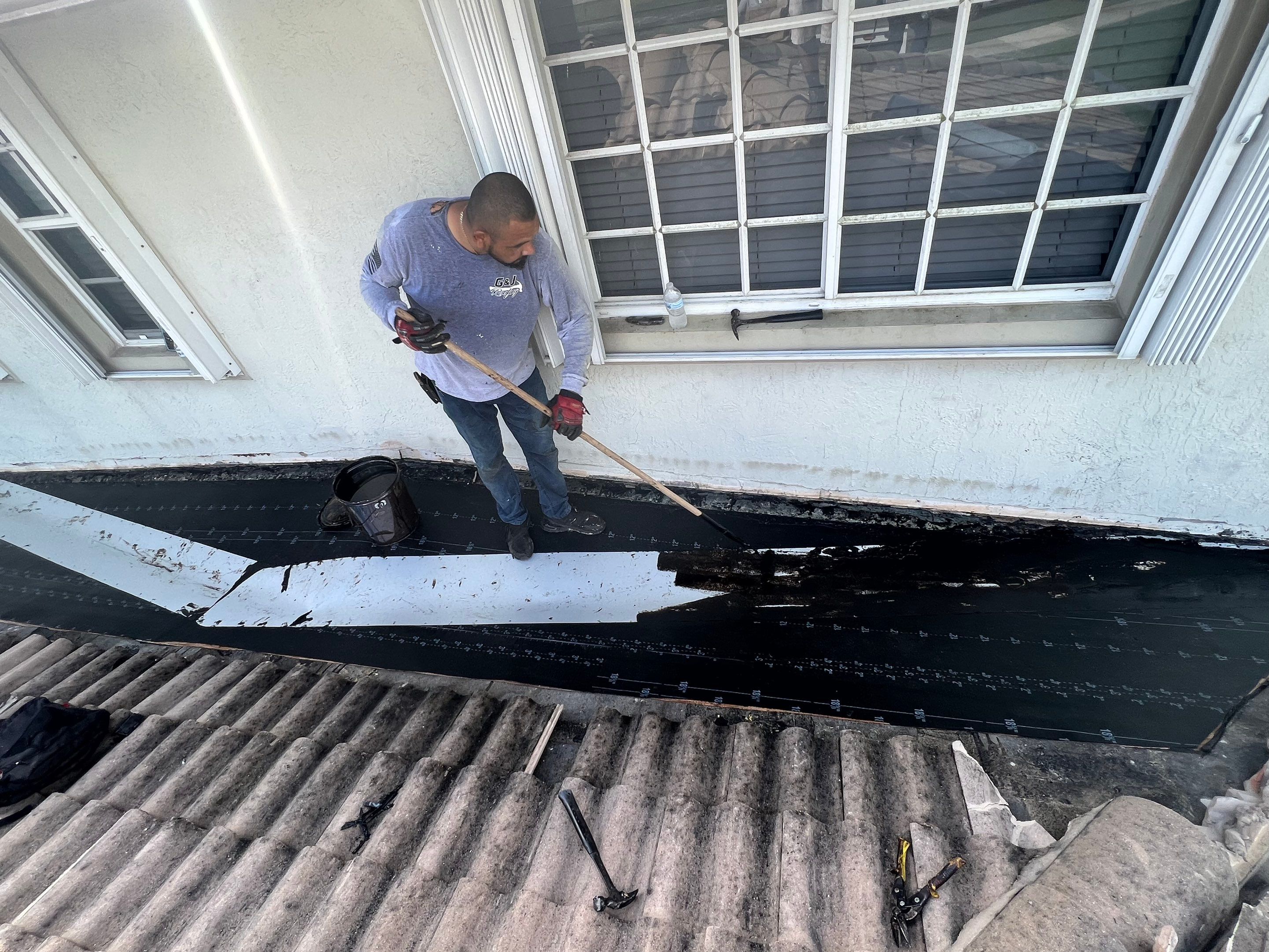 SW 26th St., Davie, FL by G&J Roofing 