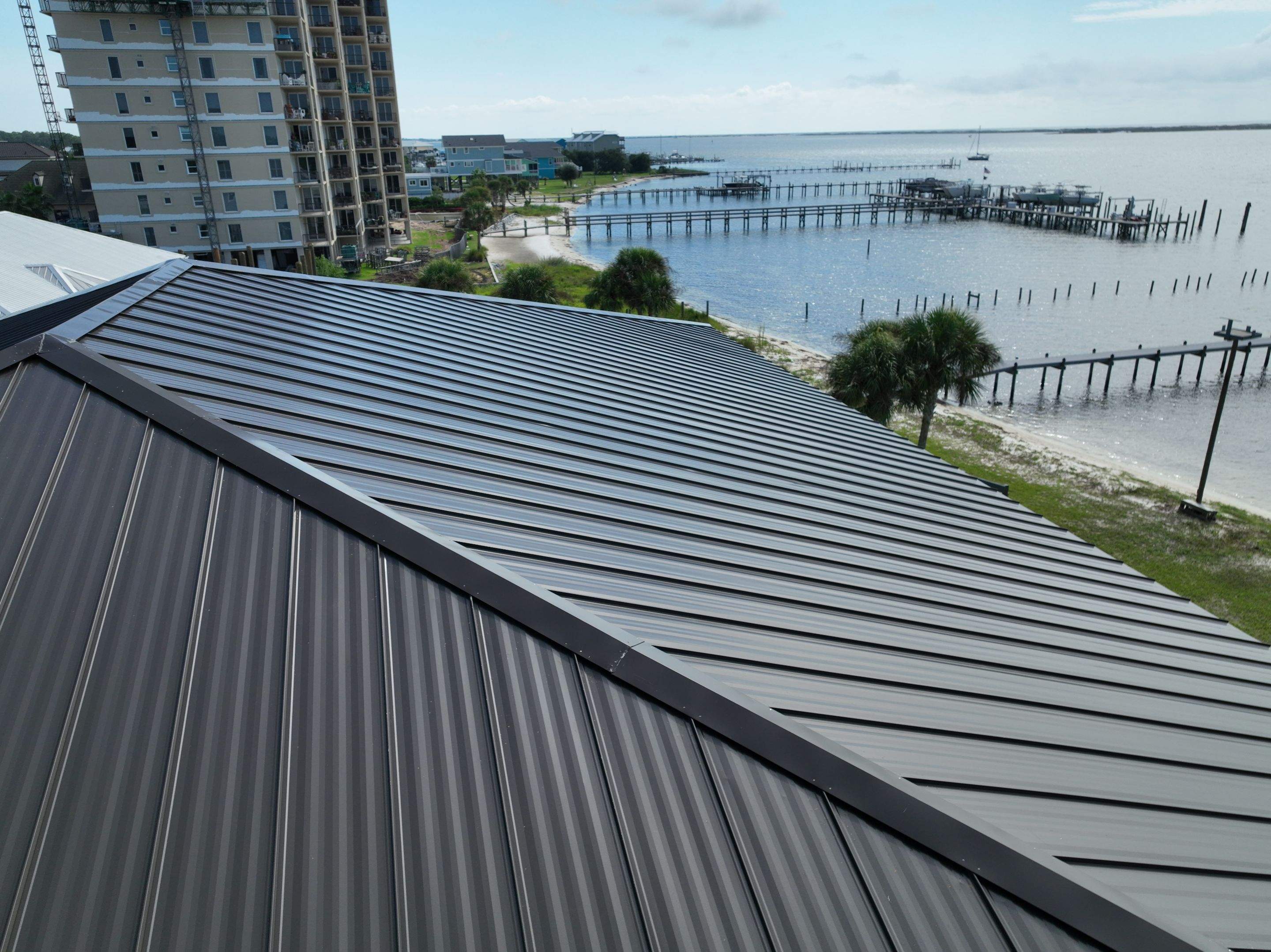 Standing Seam Metal Roof by Professional Roofing Company