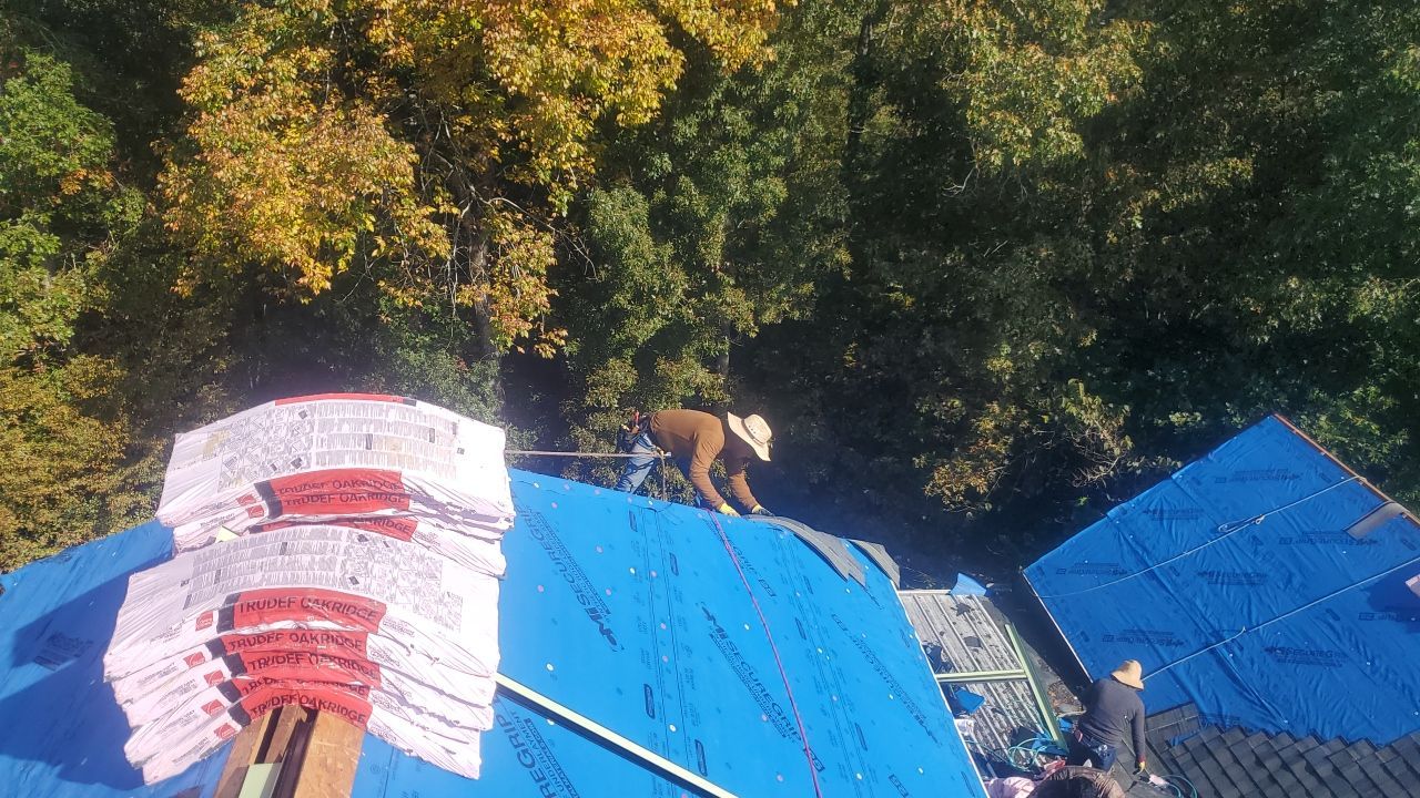 Residential Roofing Installation using Owens Corning by Inspector Roofing and Restoration