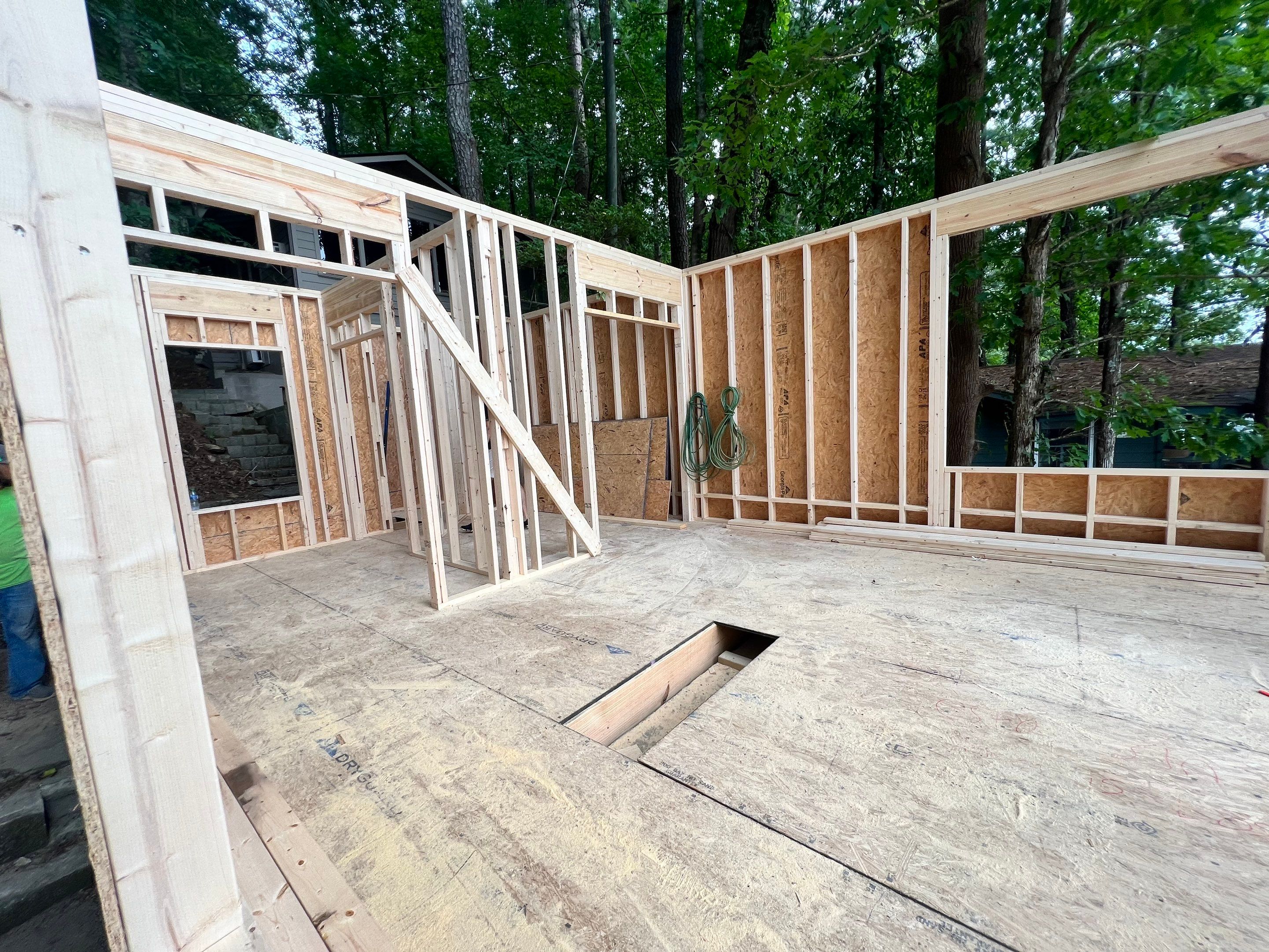 Lakefront Room Addition and Custom Deck Build in Acworth by Swift Home Renovations 