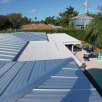 24ga 1" Nail-Strip Mill Finish by Total Roofing System The Metal Roof Experts