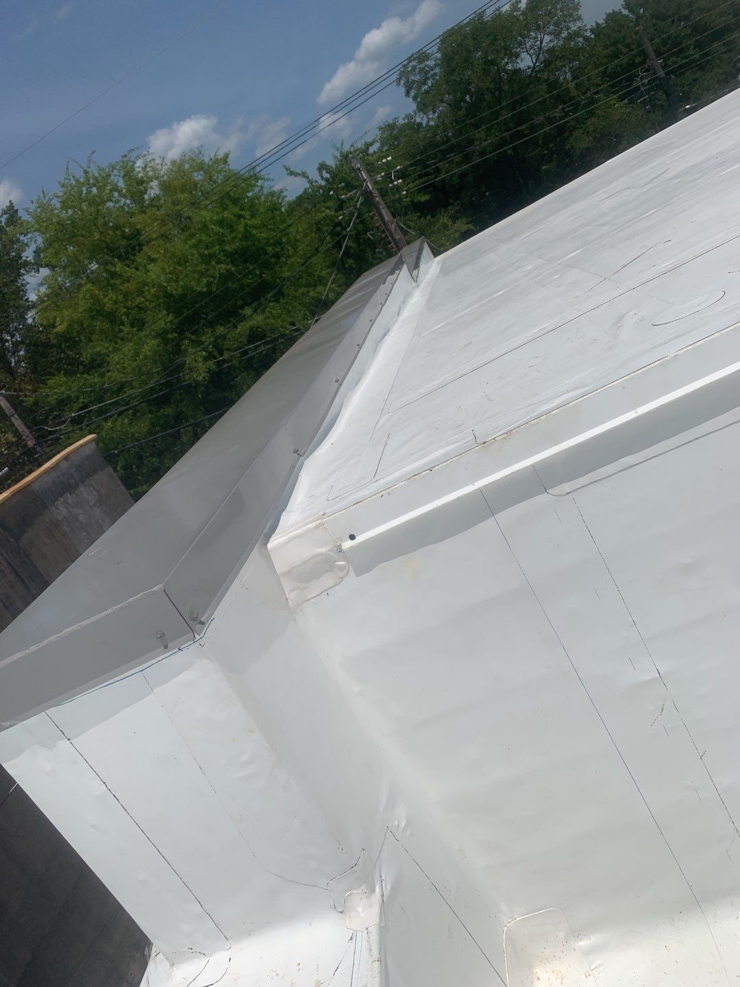 Commercial Roofing Installation in DeQueen, AR, using 50 mil PVC by Hostetler Roofing