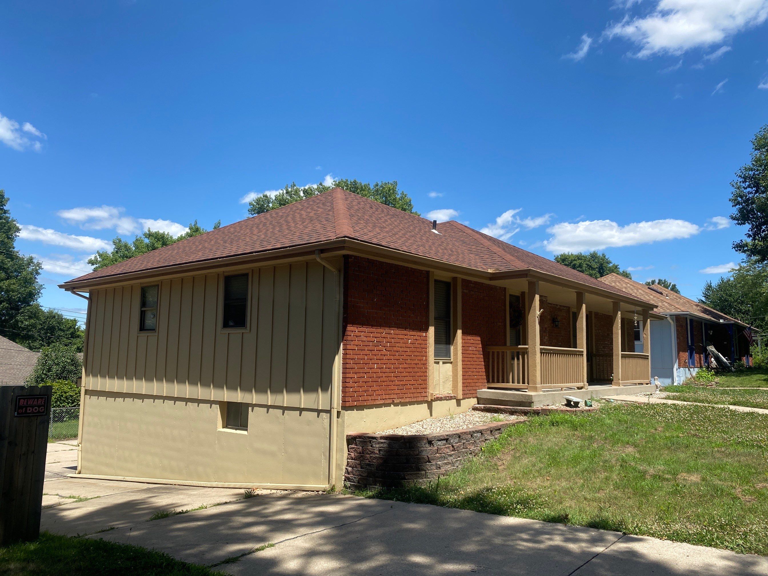 Residential Roofing Installation and adding our Premium Point  by EEC  Windows, Siding & Roofing 