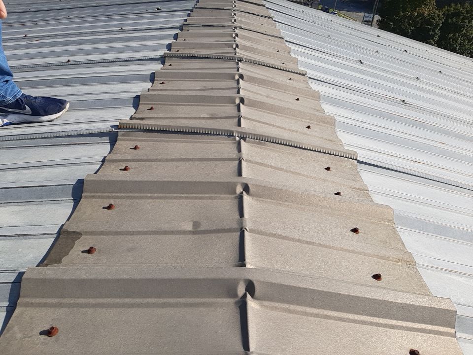 Commercial Coating using Everest Silicone Coating by Georgia Roof Advisors