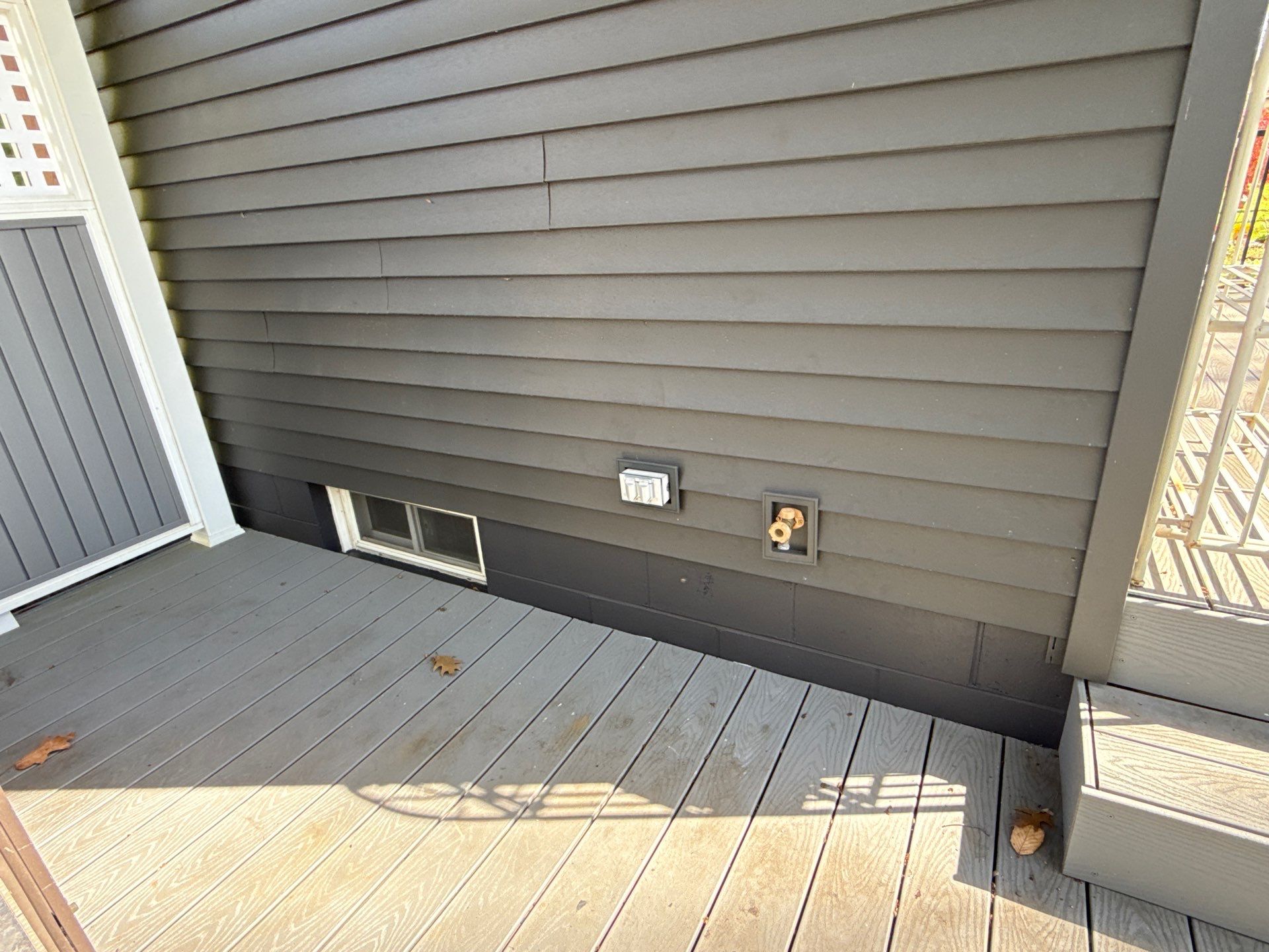 Exterior Foundation Painting in Muskegon Michigan by Gordon Painting