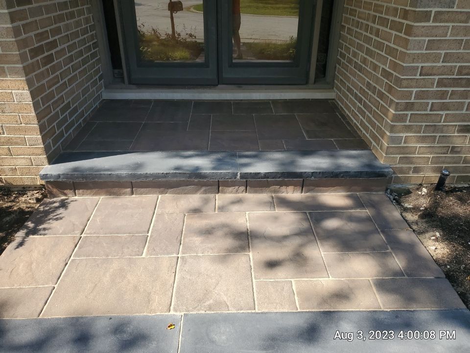 Brick paver clean, sand and seal. using Surebond SB-1300 by Northern Power Washing LLC.
