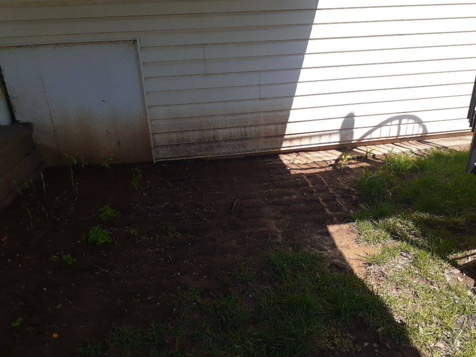 Back Yard Paver Patio by LAND ESCAPES LLC