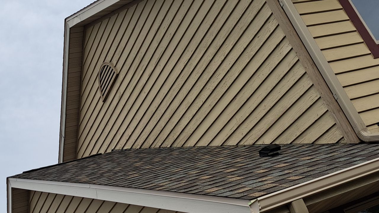 Bye Bye Cedar Siding ! Hello Misty Shadow! by Gellings Roofing and Siding LLC
