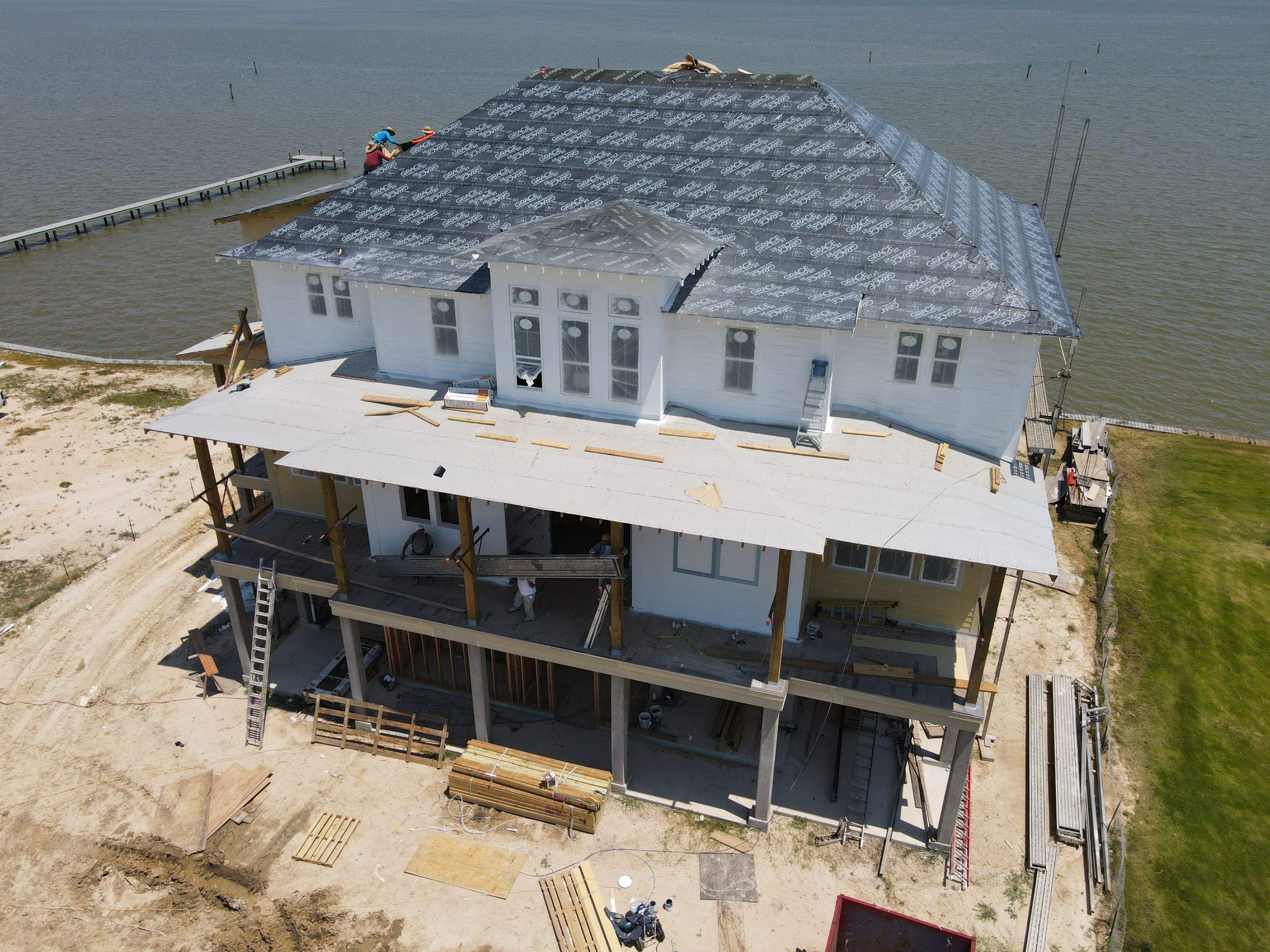 Metal Roof  using McElroy Metals - Ash Gray by Level 7 Companies