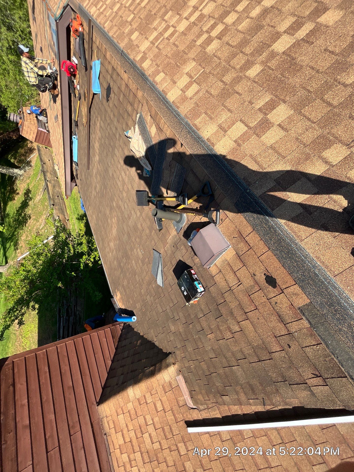 Commercial Roofing Installation using Certainteed Landmark Pro Shingles by Fahey Roofing + Contracting