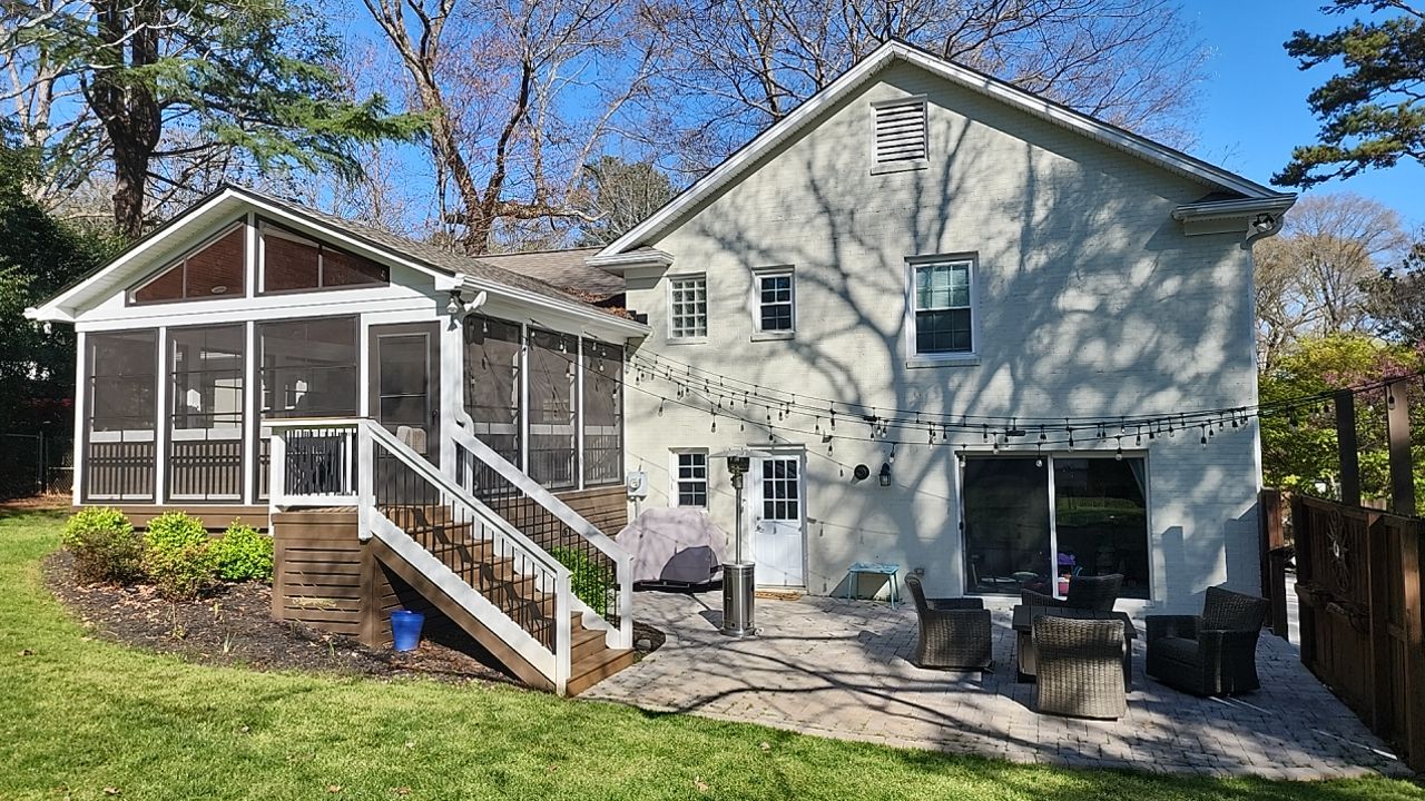 House Wash using cleaner by Power Wash Masters LLC