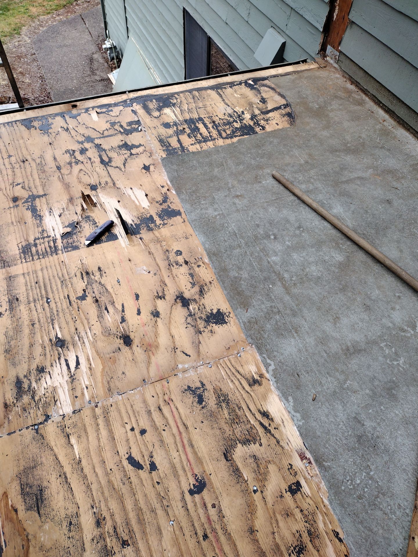 Residential Deck Replacement  using Certainteed Flintlastic SA Cap by Orezona Building & Roofing Company, Inc.