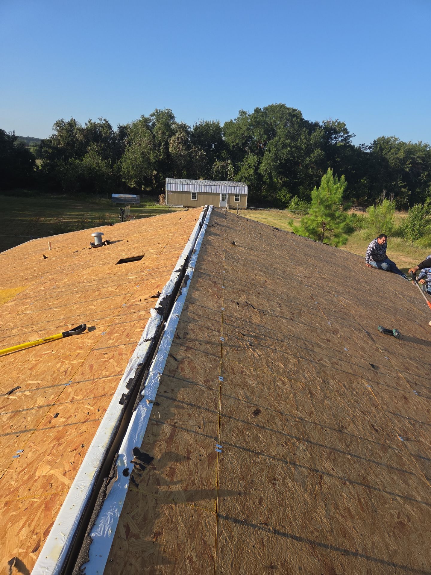Project in Weatherford by Lonestar Roofing and Restoration LLC.