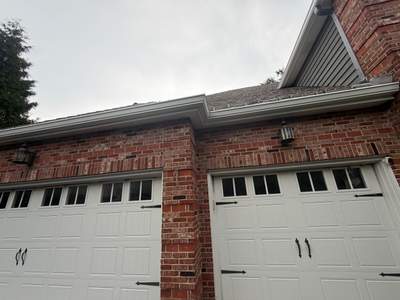 Turtle Shell gutter protection installation in Naperville, IL 60565, photograph 19