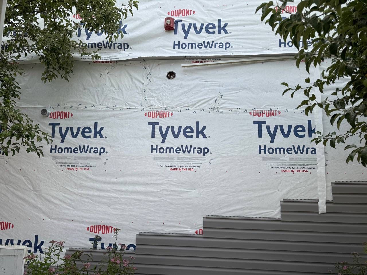 Heber City | Mastic Vinyl Targeted Update | Harbor Grey & White by Ideal Siding Utah
