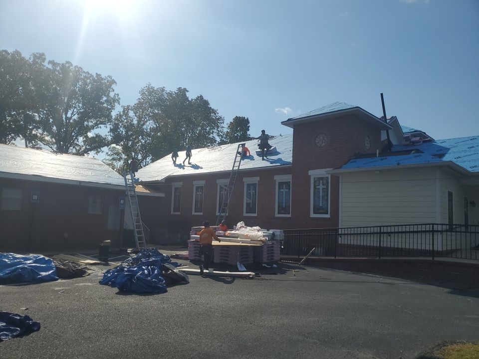 Church Roof Replacement using Owens Corning by Inspector Roofing and Restoration