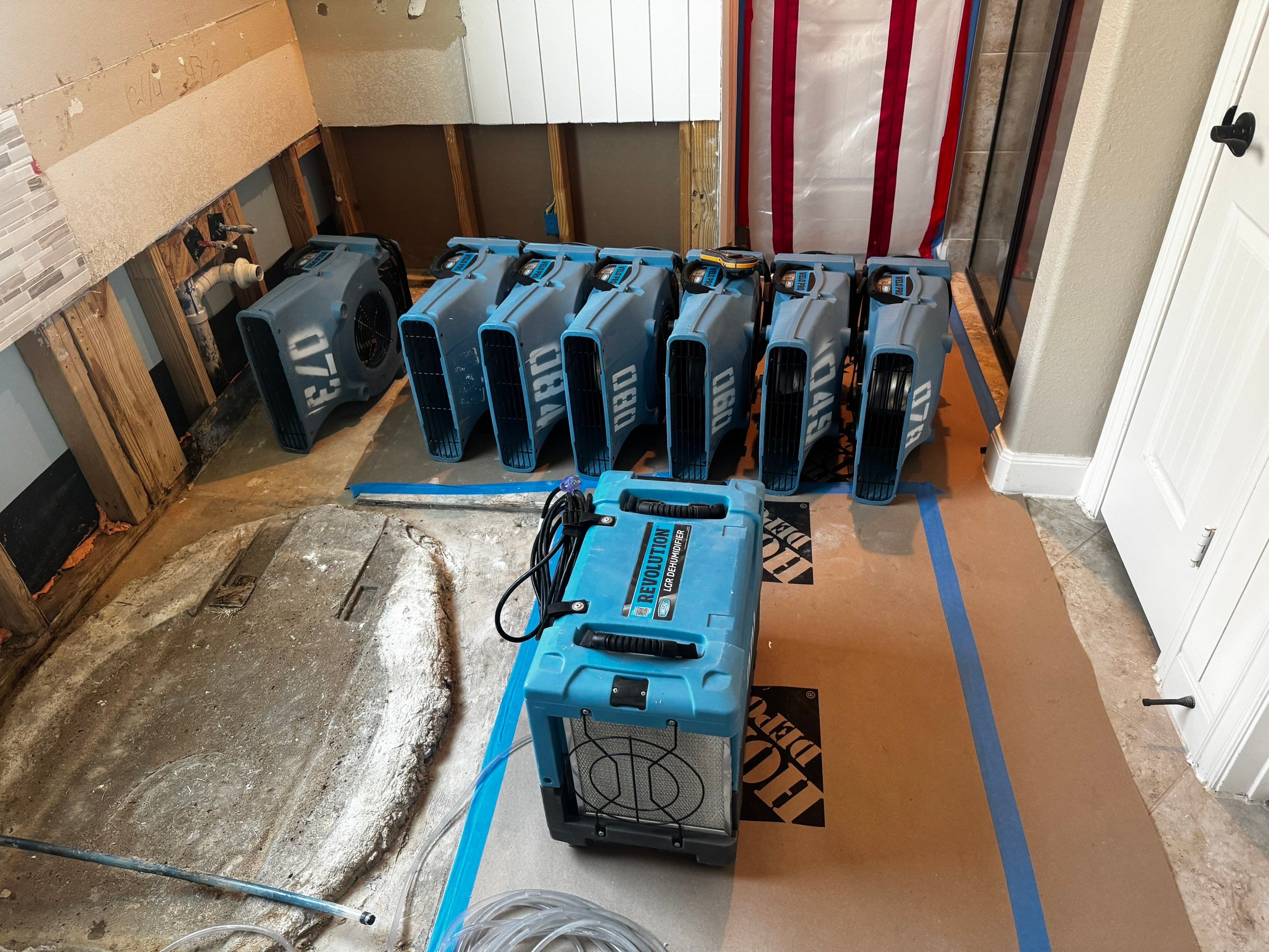 Hidden Plumbing Leak & Bathroom Restoration – Tomball, TX by MaxResto