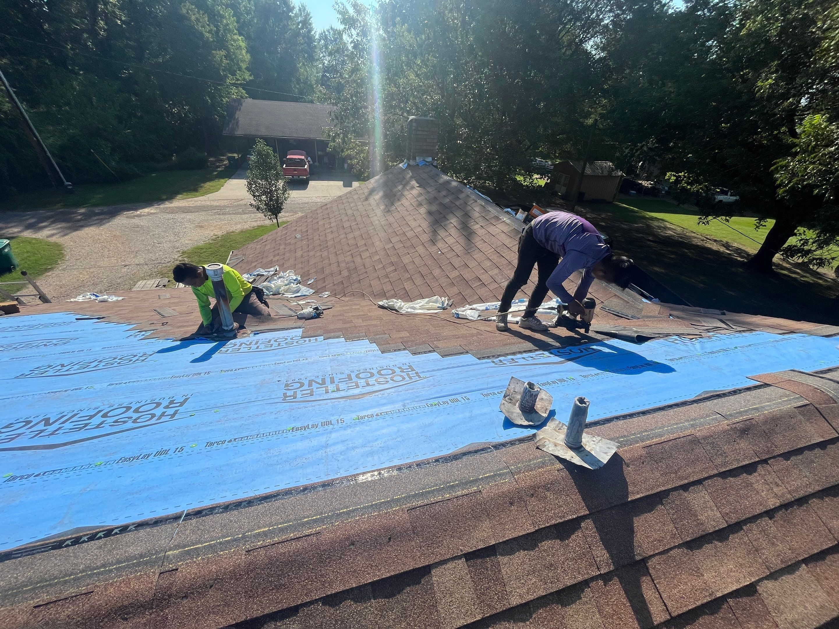Residential Roofing Repair using Malarkey Highlander by Hostetler Roofing