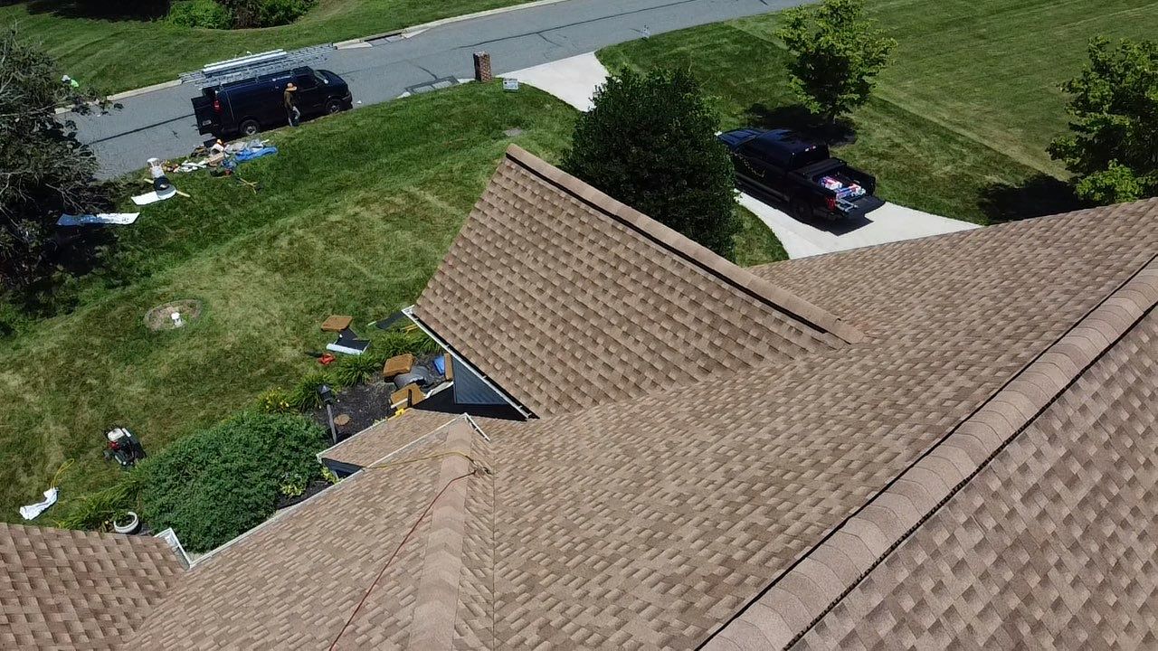 Residential Roofing Installation using GAF Timberline HDZ by Matter Roofing & Construction
