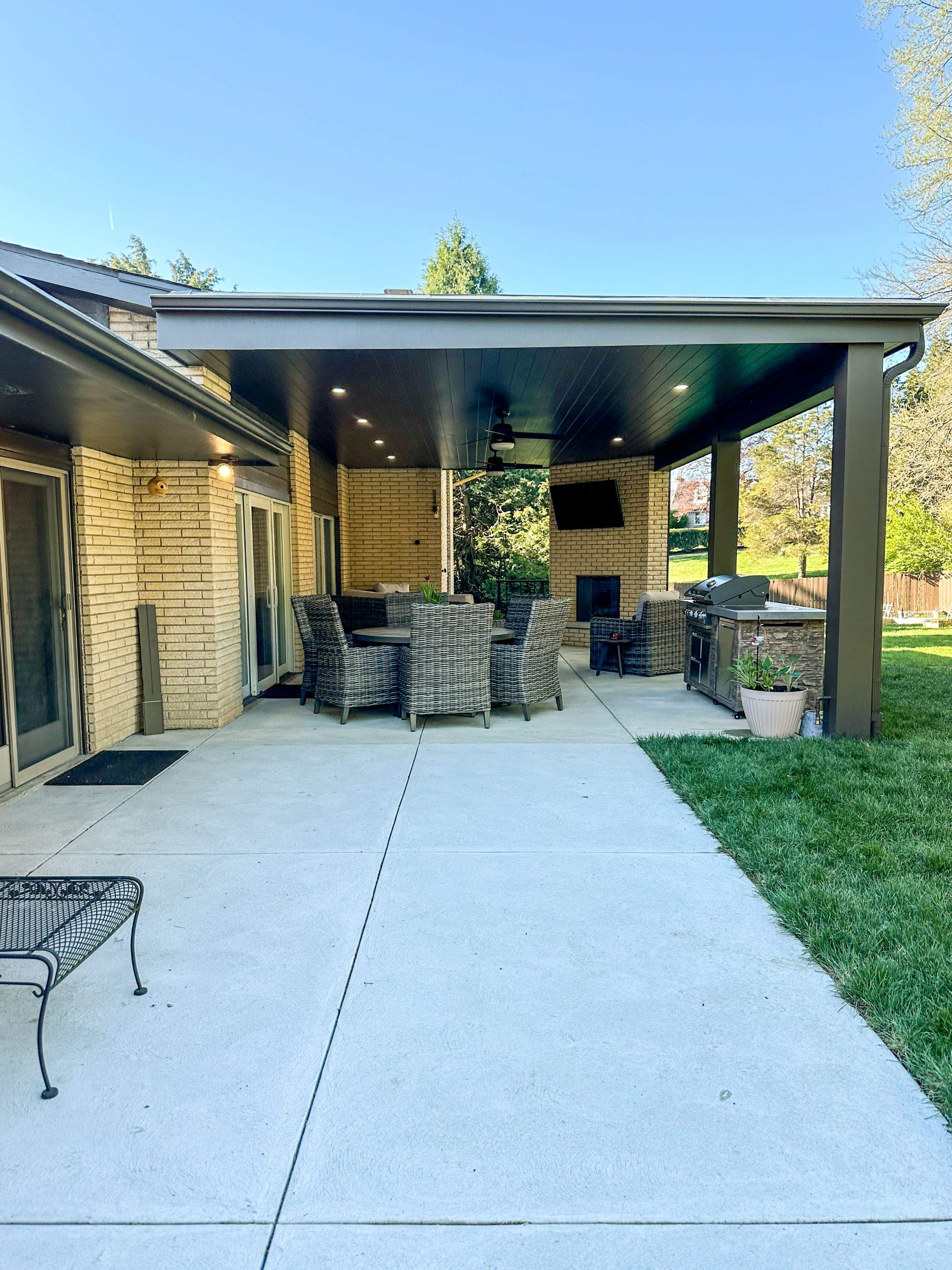 Centerville Covered Patio by Zengel Group