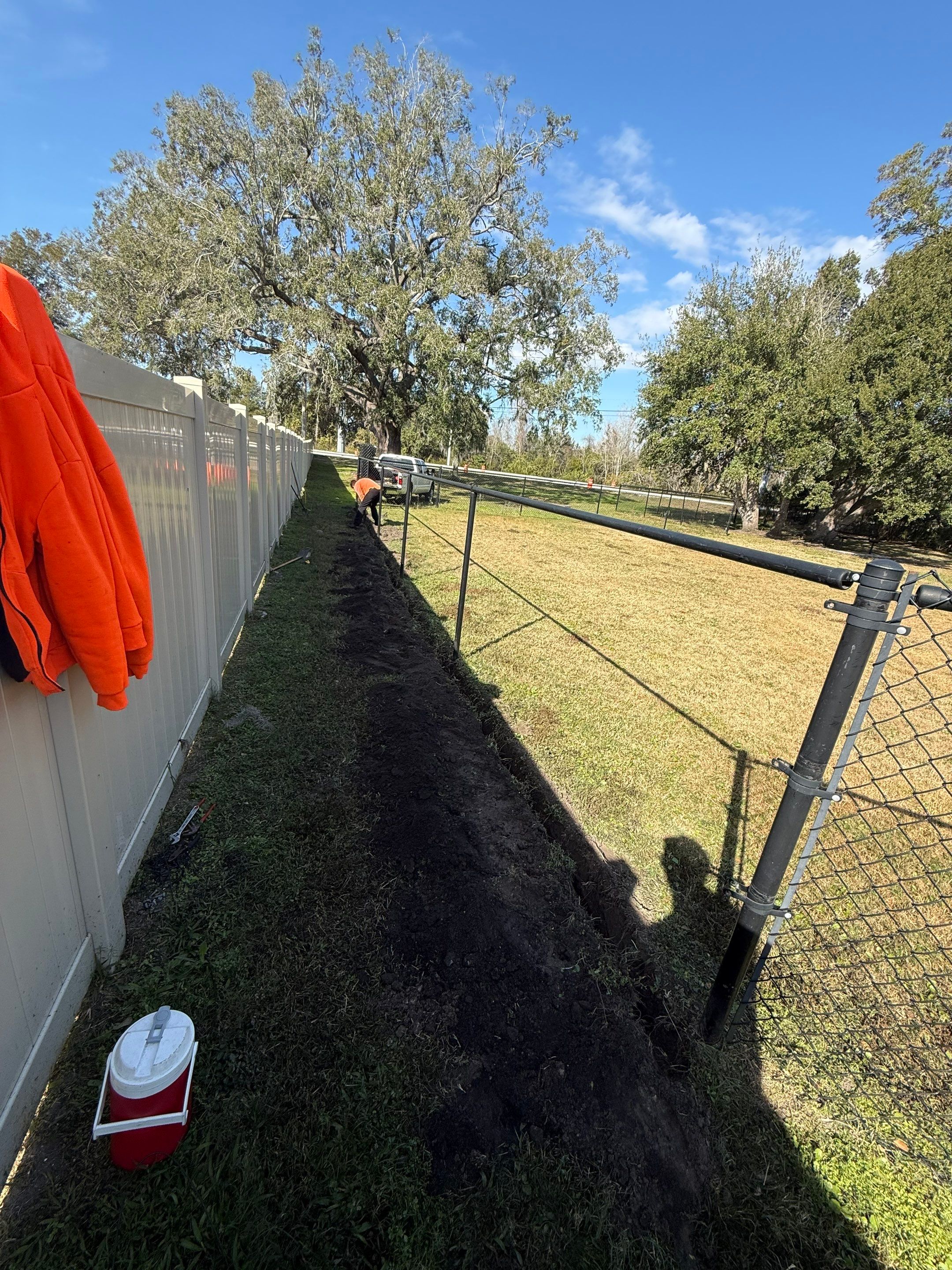 Chain-Link Fence Repair by
M.A.B. Landscaping & Property Maintenance